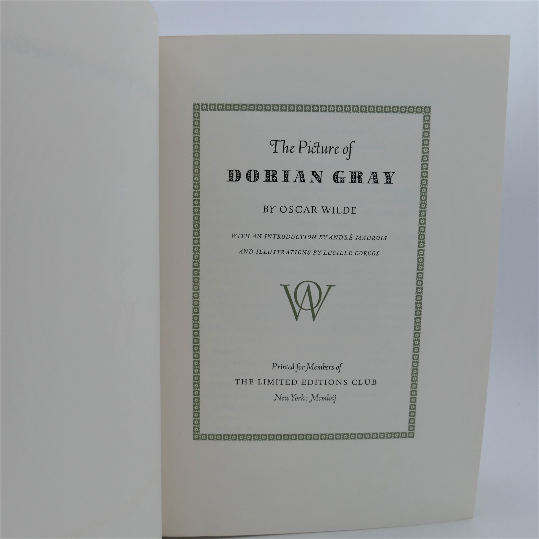 The Picture of Dorian Gray. Illustrated by Lucille Corcos (1957) - Image 2