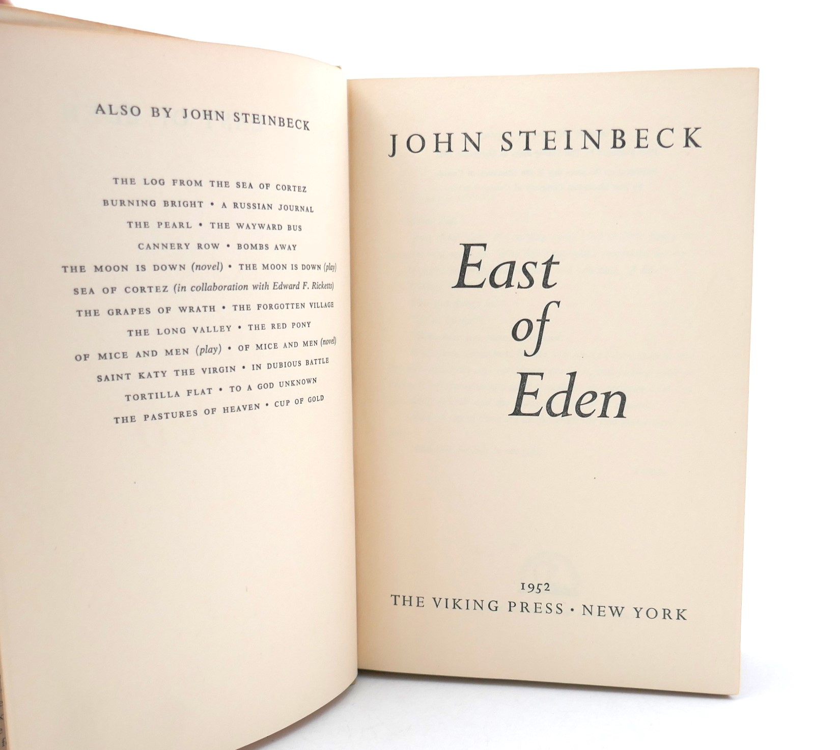 East of Eden. First Edition (1952) - Image 7