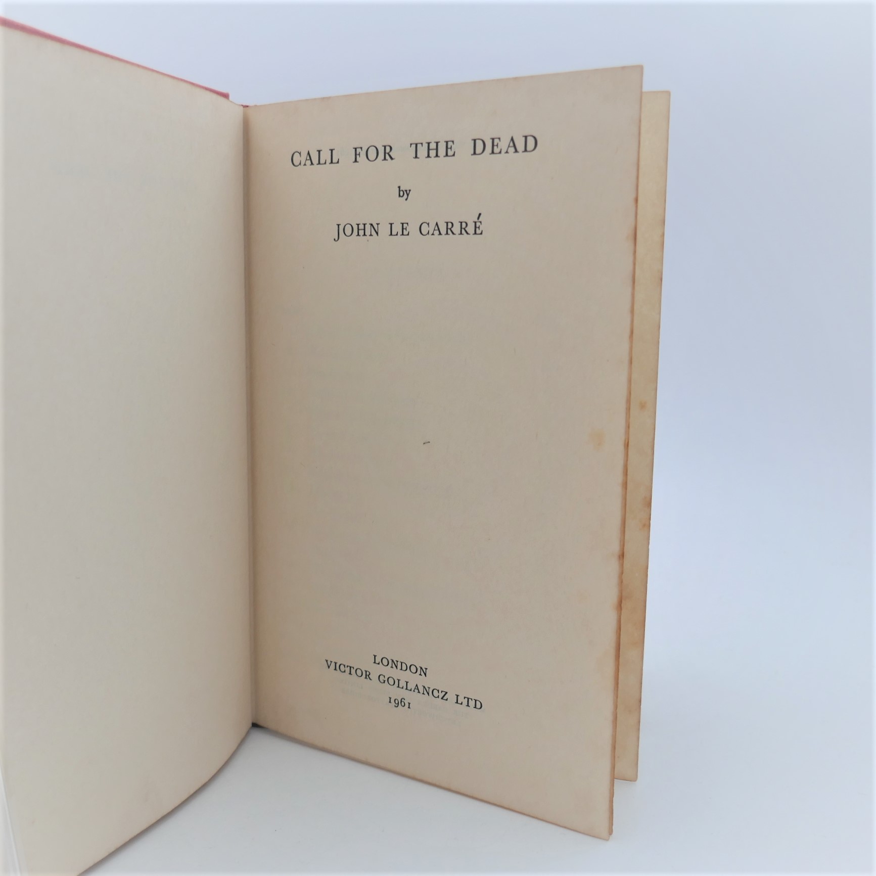 Call for The Dead. First Edition (1961) - Image 4