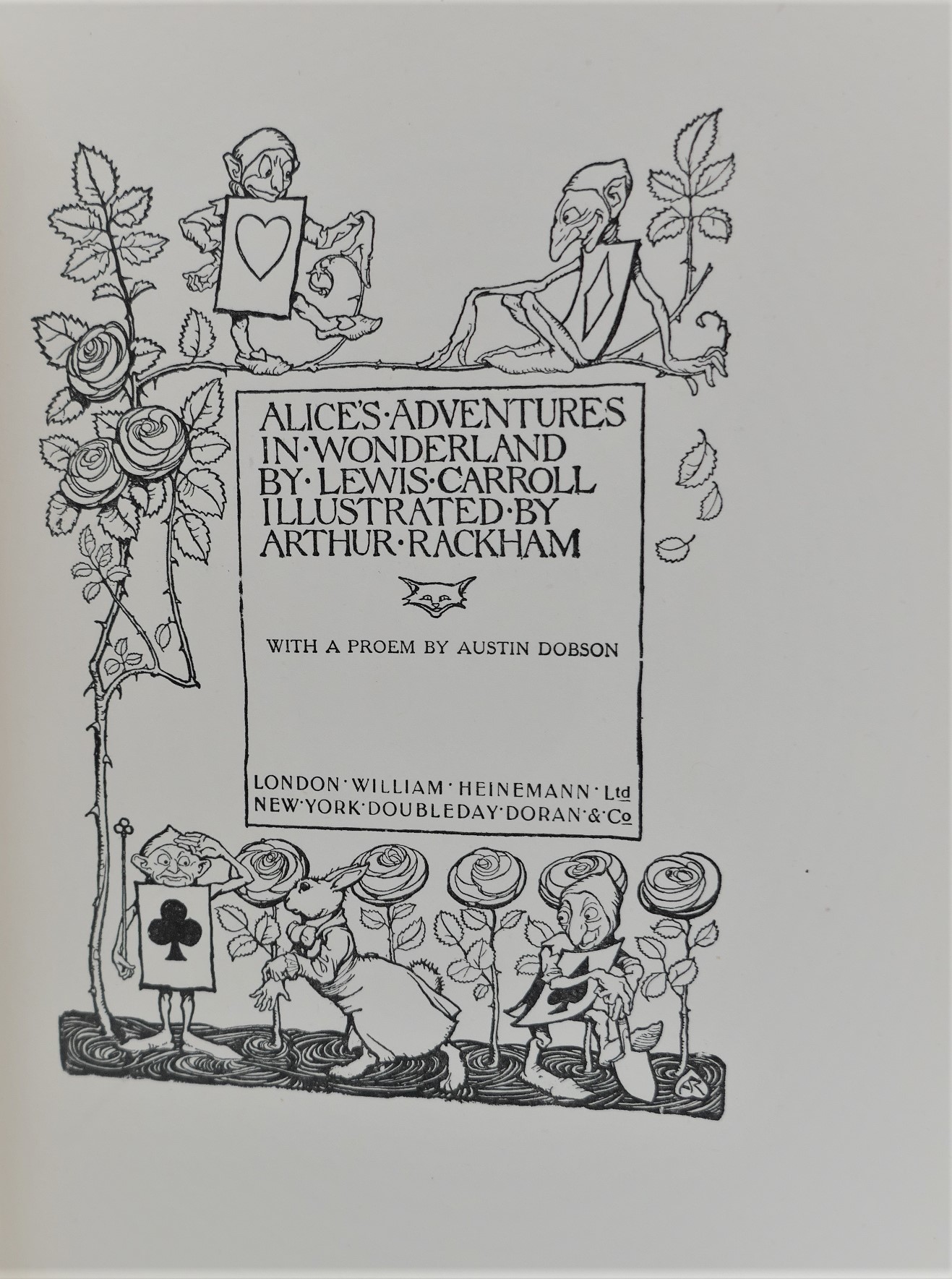 Alice's Adventures in Wonderland. Illustrated by Arthur Rackham (1930) - Image 5