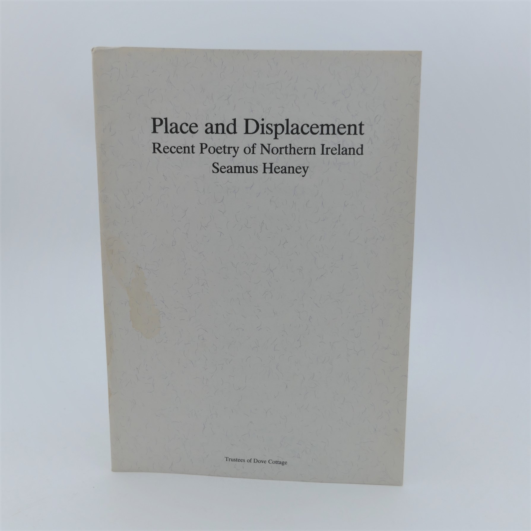 Place and Displacement. Inscribed Copy (1985)