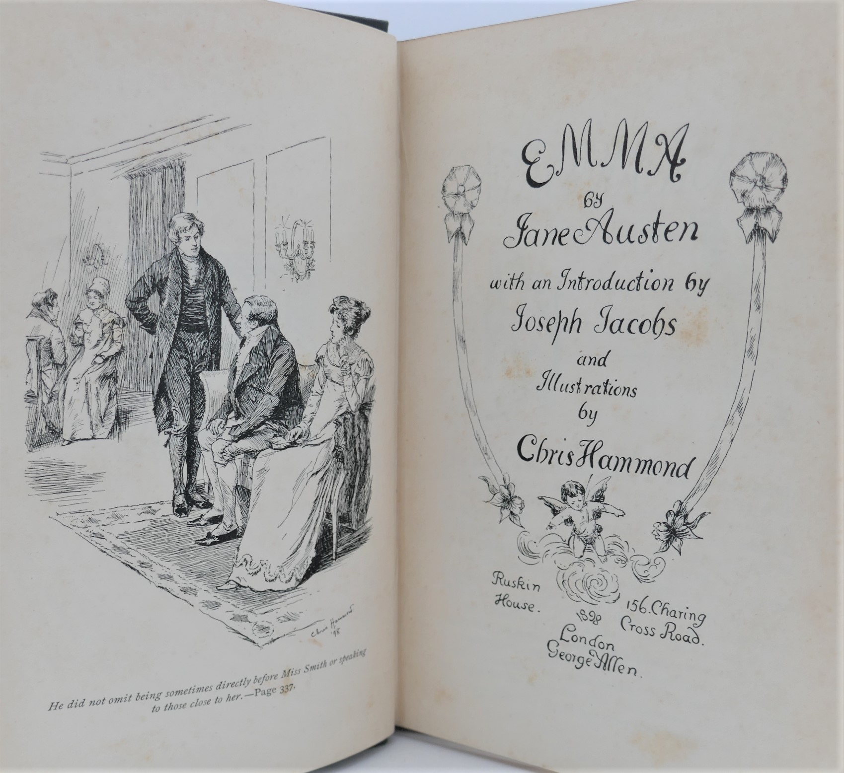 Emma. Illustrations by Chris Hammond. First Edition (1898) - Image 3