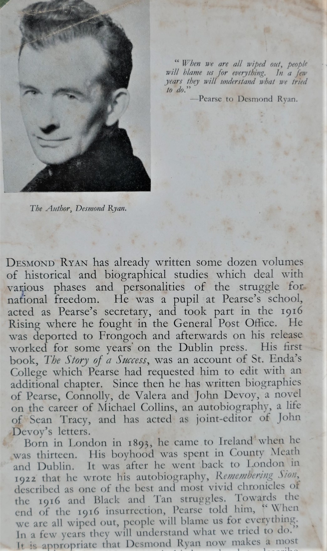The Rising. The Complete Story of Easter Week. Signed Copy (1957) - Image 2
