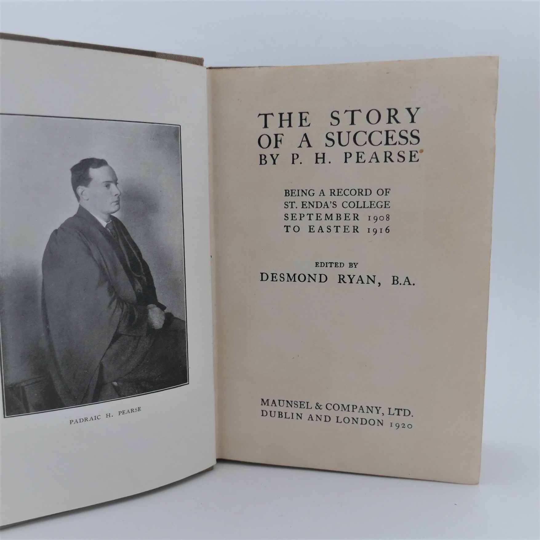 The Story of a Success. Being a Record of St. Enda's College (1920) - Image 2