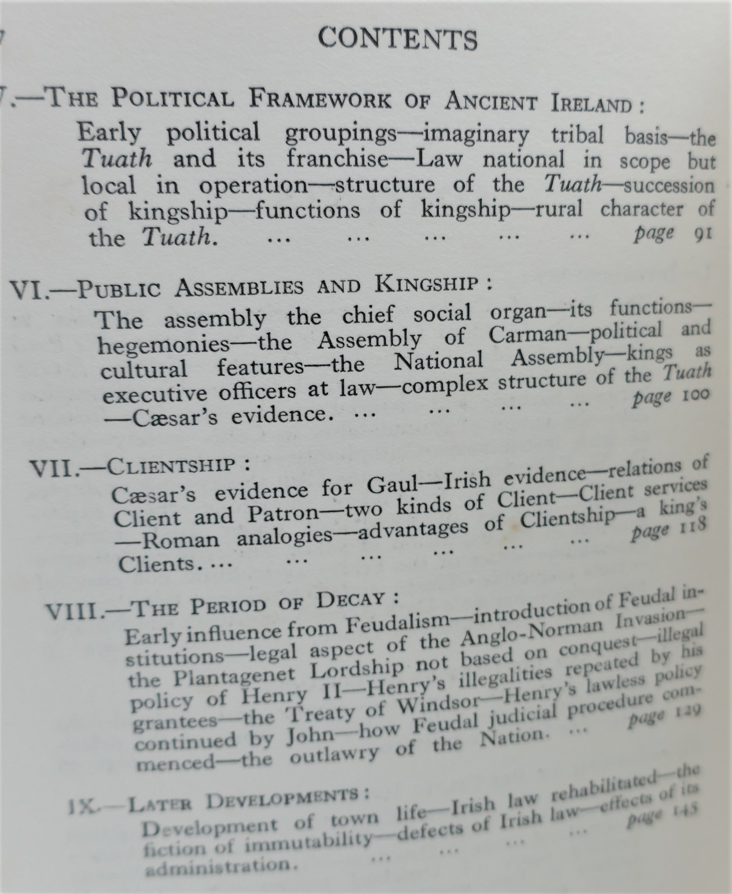 Early Irish Laws and Institutions (1934) - Image 3
