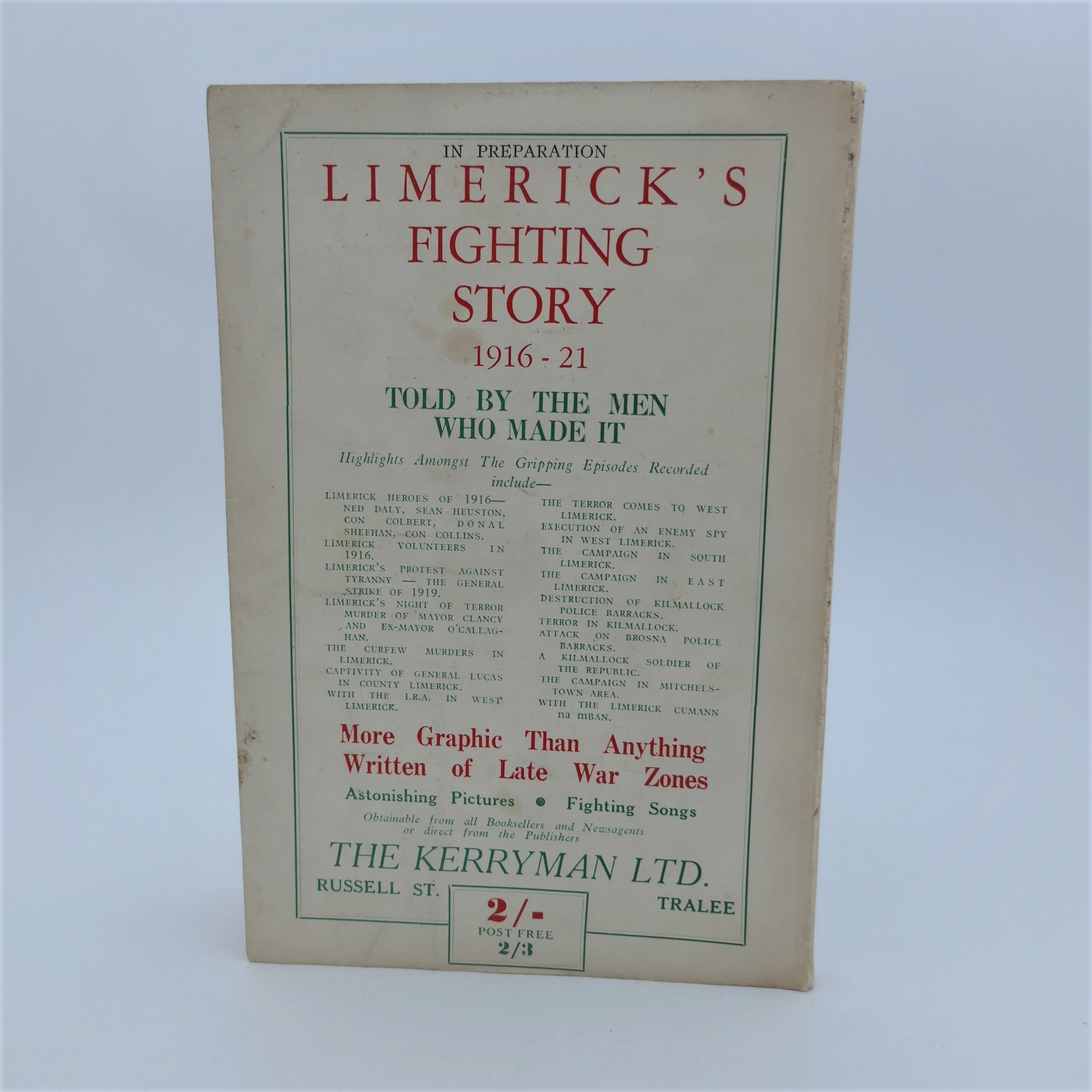 Rebel Cork's Fighting Story 1916 - 1921 - Image 2
