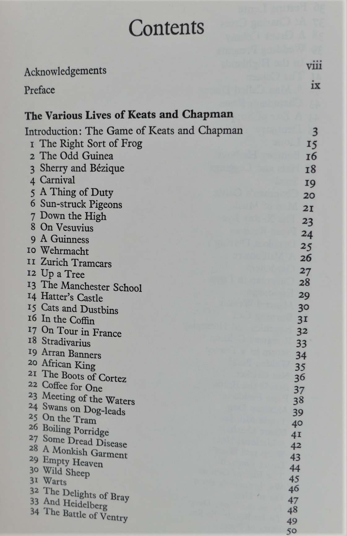 The Various Lives of Keats and Chapman and The Brother (1976) - Image 2
