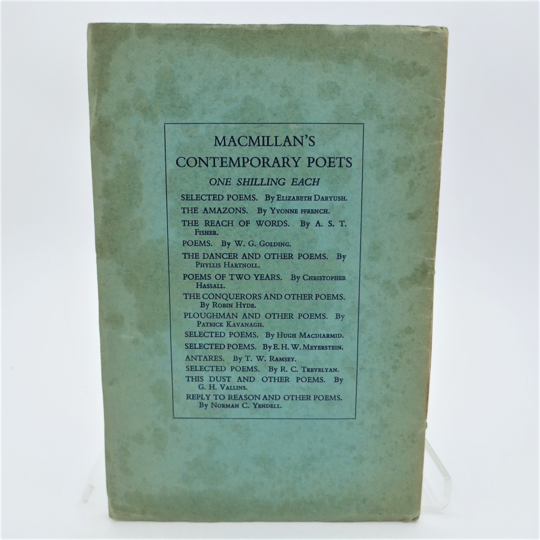 Ploughman and other Poems. First Edition (1936) - Image 2
