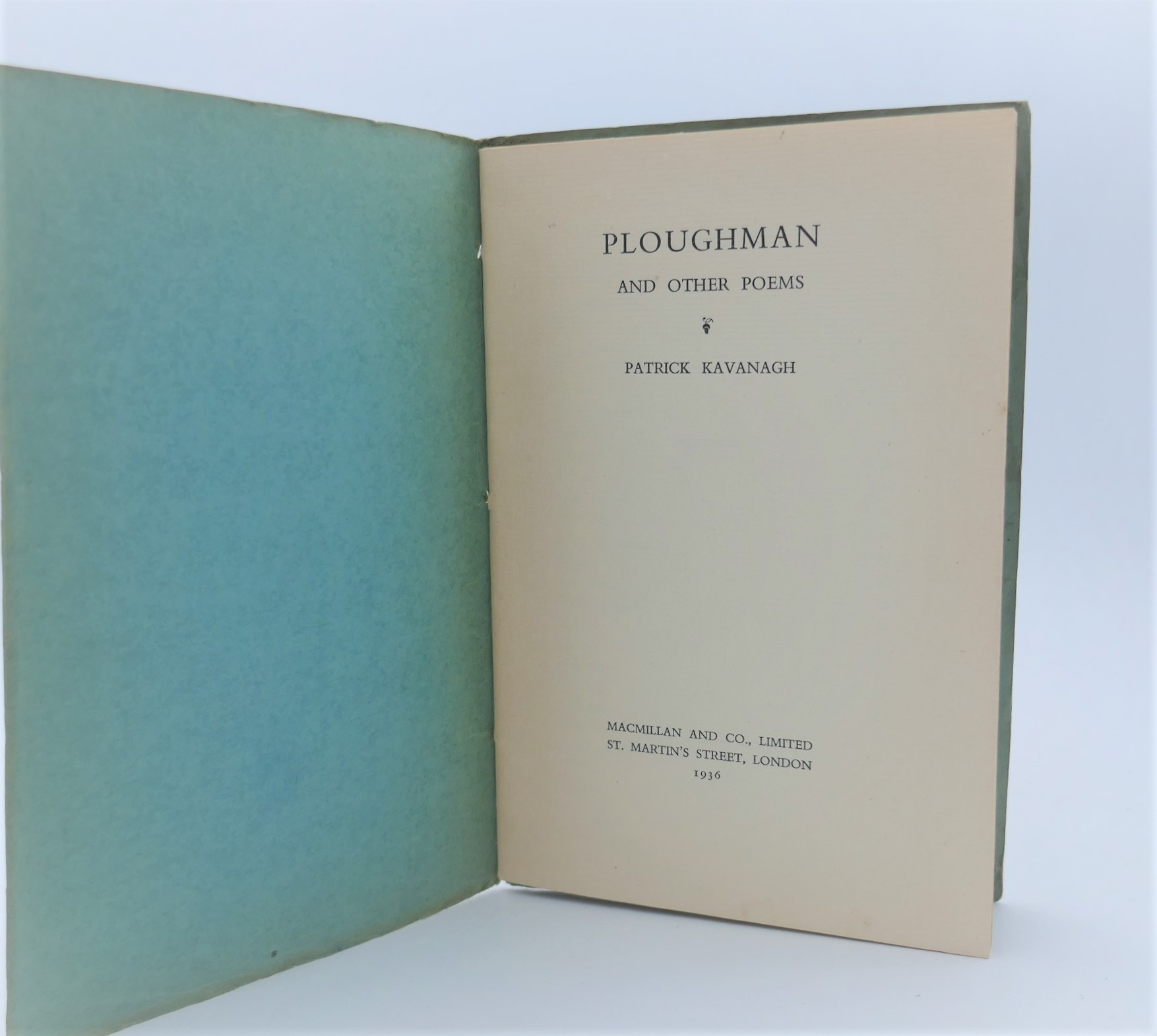 Ploughman and other Poems. First Edition (1936) - Image 3