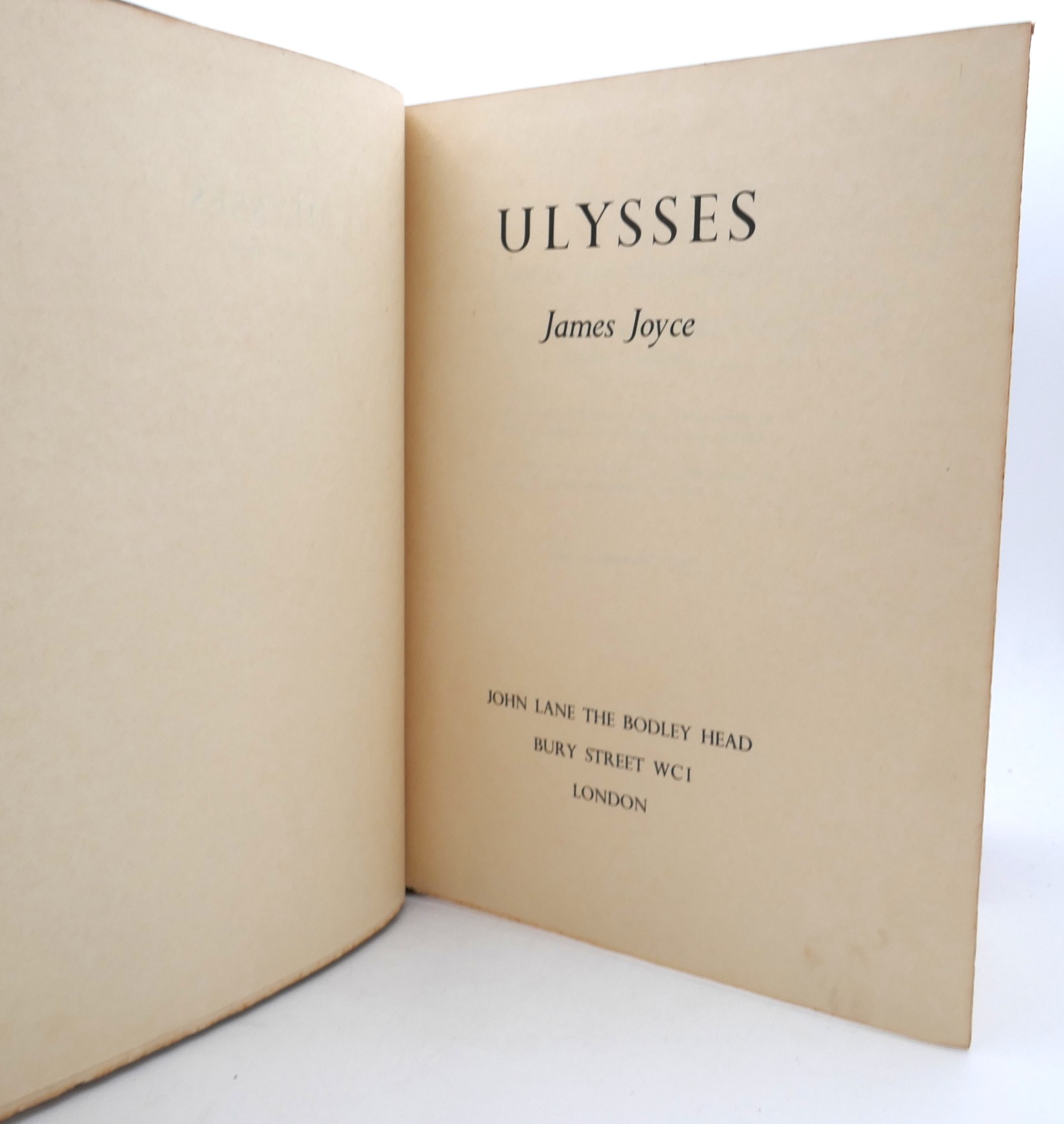 Ulysses. The Bodley Head. First Printing in England (1936) - Image 4