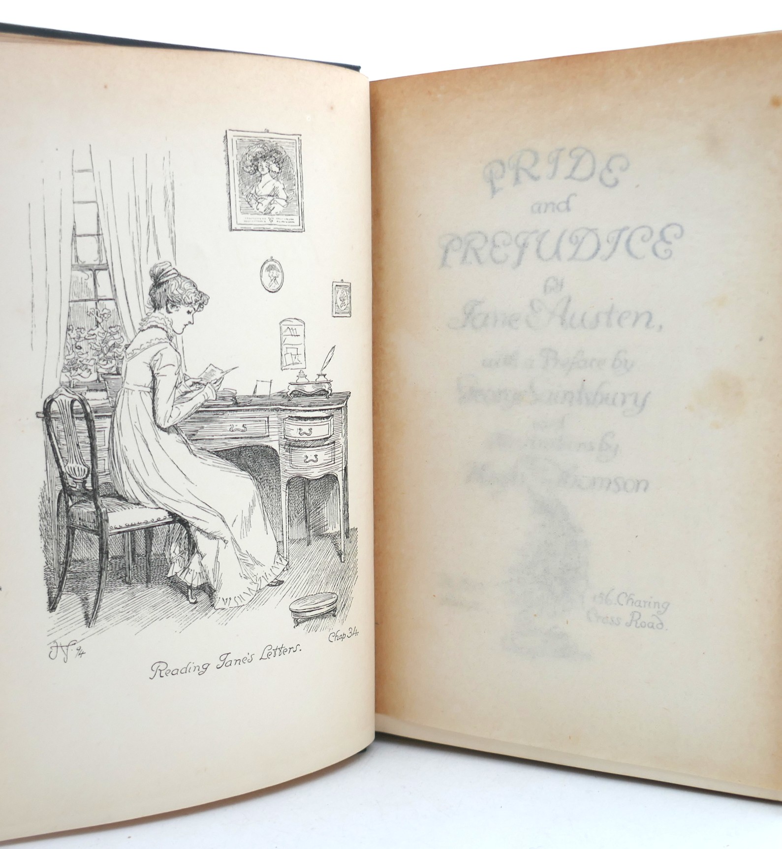 Pride and Prejudice. Illustrated by Hugh Thomson. Second Issue (1895) - Image 3
