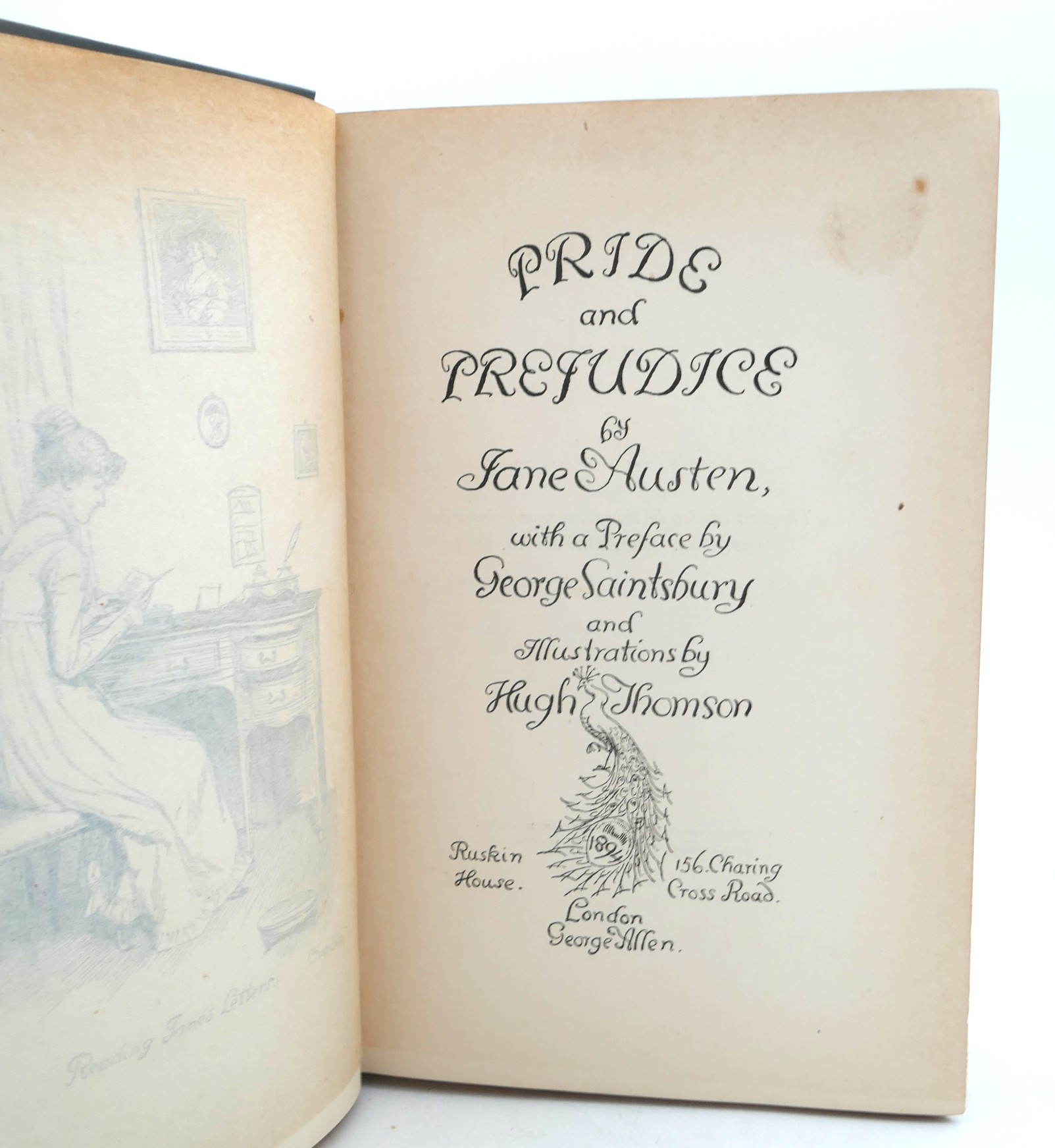 Pride and Prejudice. Illustrated by Hugh Thomson. Second Issue (1895) - Image 4