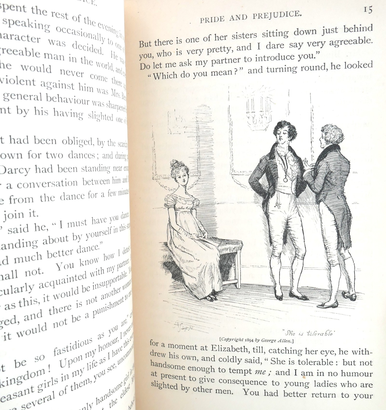 Pride and Prejudice. Illustrated by Hugh Thomson. Second Issue (1895) - Image 7