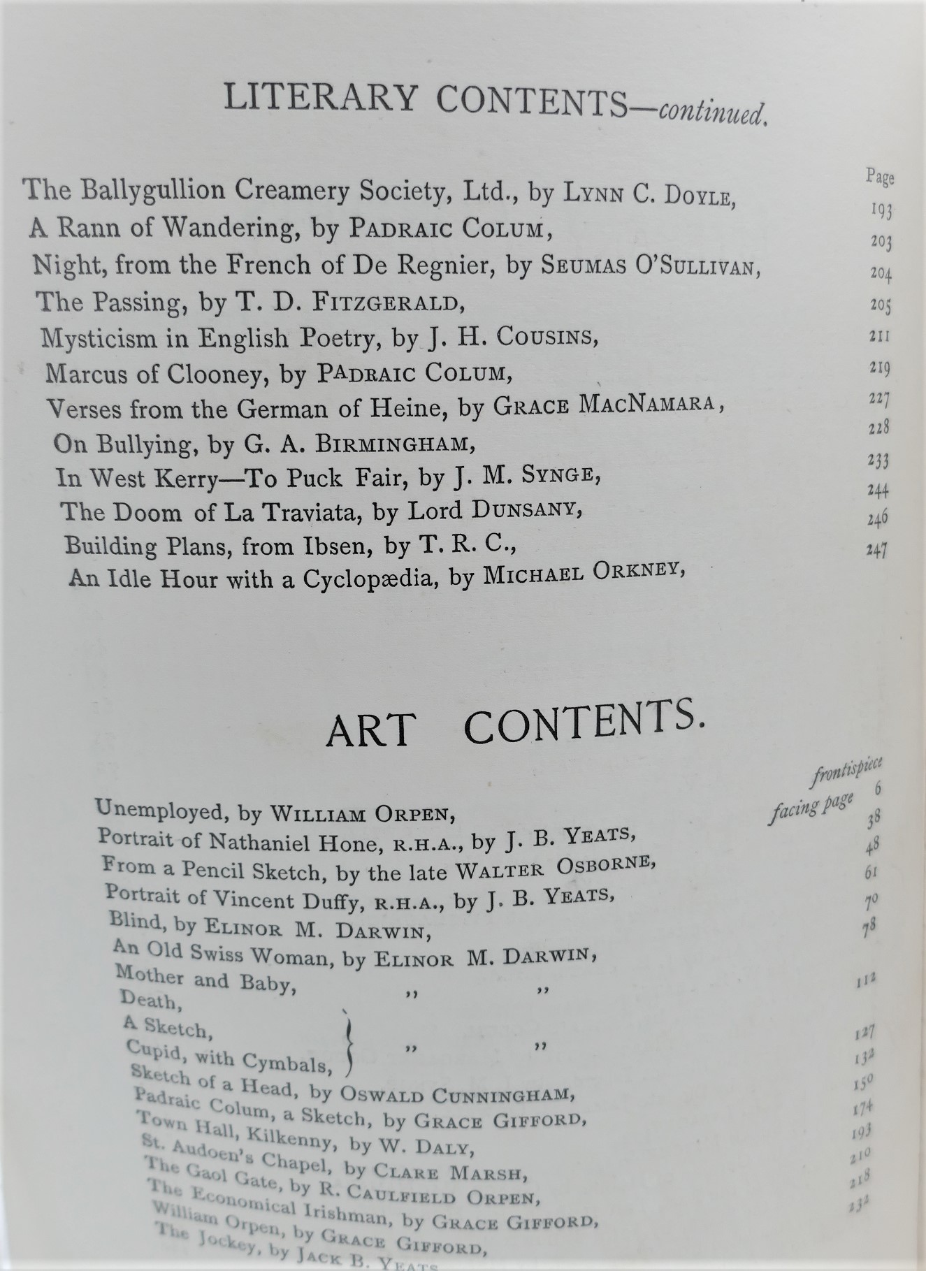 The Shanachie. An Illustrated Irish Miscellany. First Edition (1907) - Image 10