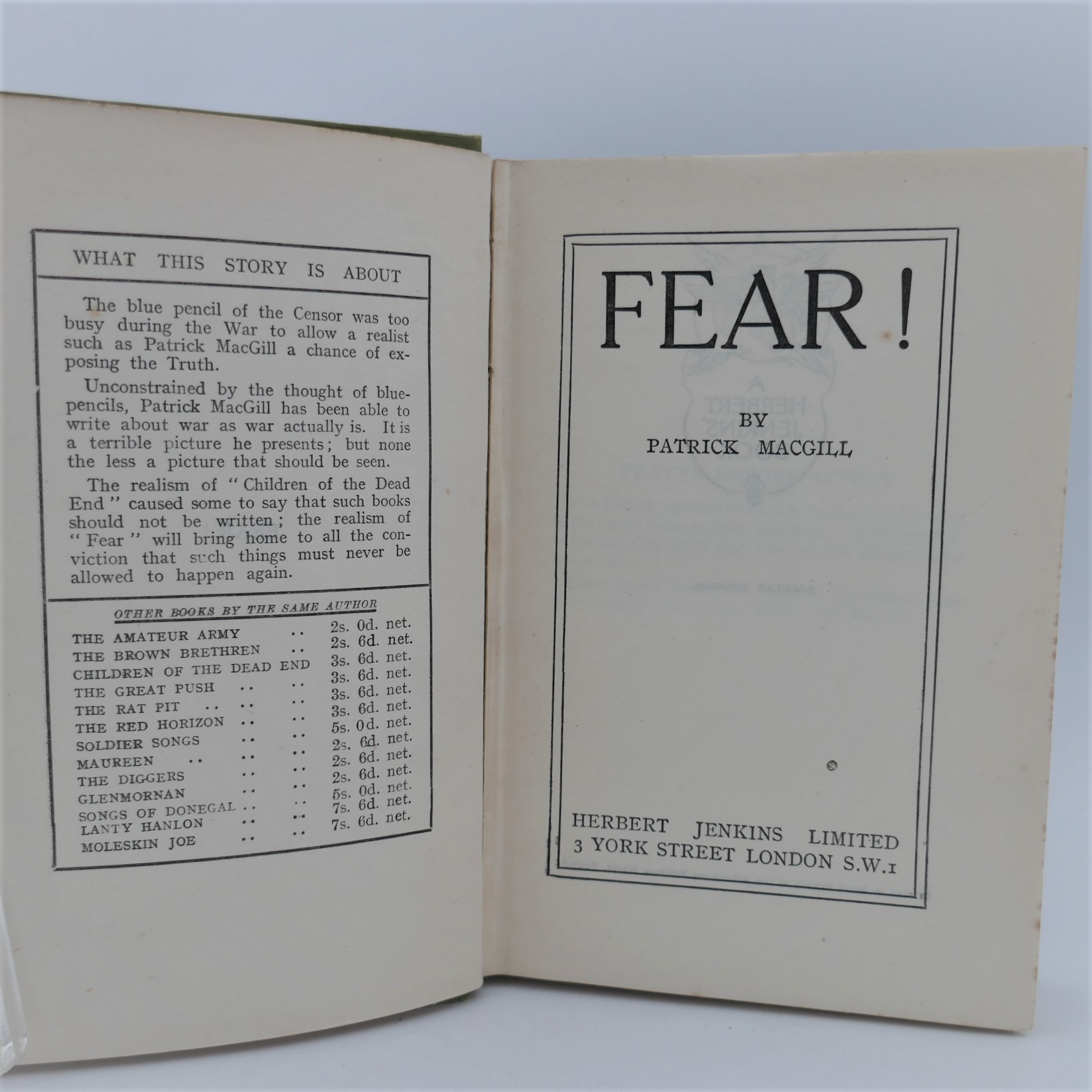 Fear! Popular Edition (1921) - Image 2