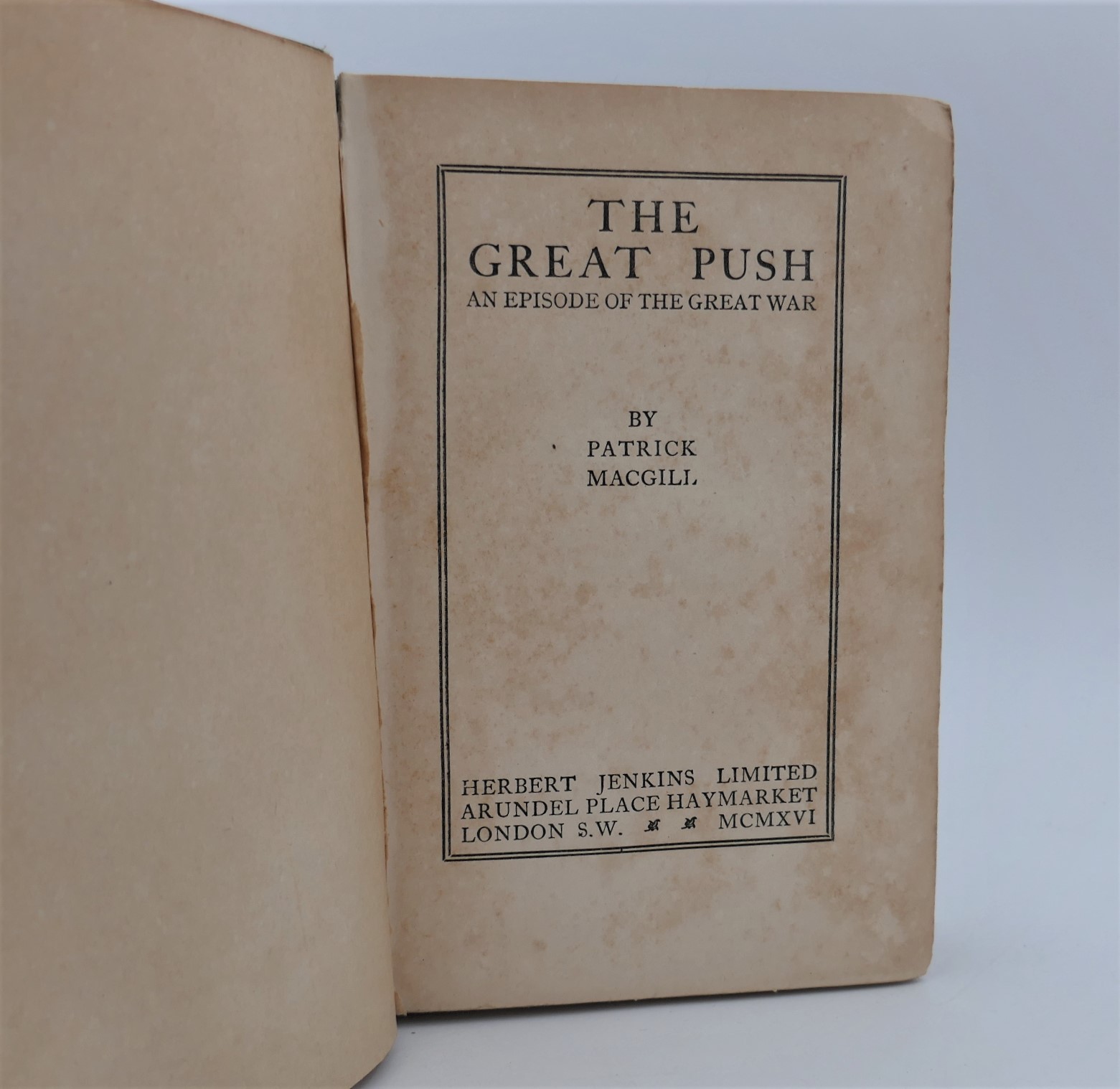 The Great Push. An Episode of the Great War (1916) - Image 2
