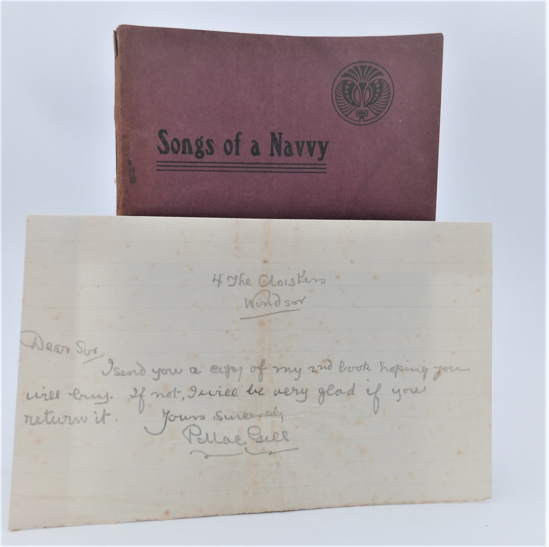 Songs of a Navvy. First Edition (1911) - Image 5