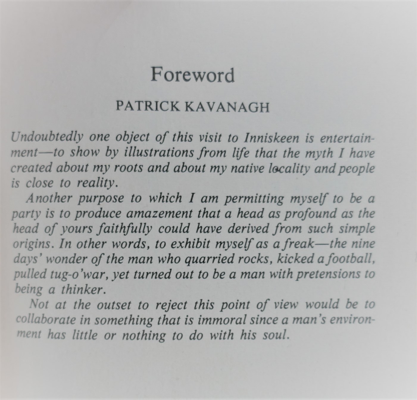 Patrick Kavanagh Country. Limited Edition (1978) - Image 4