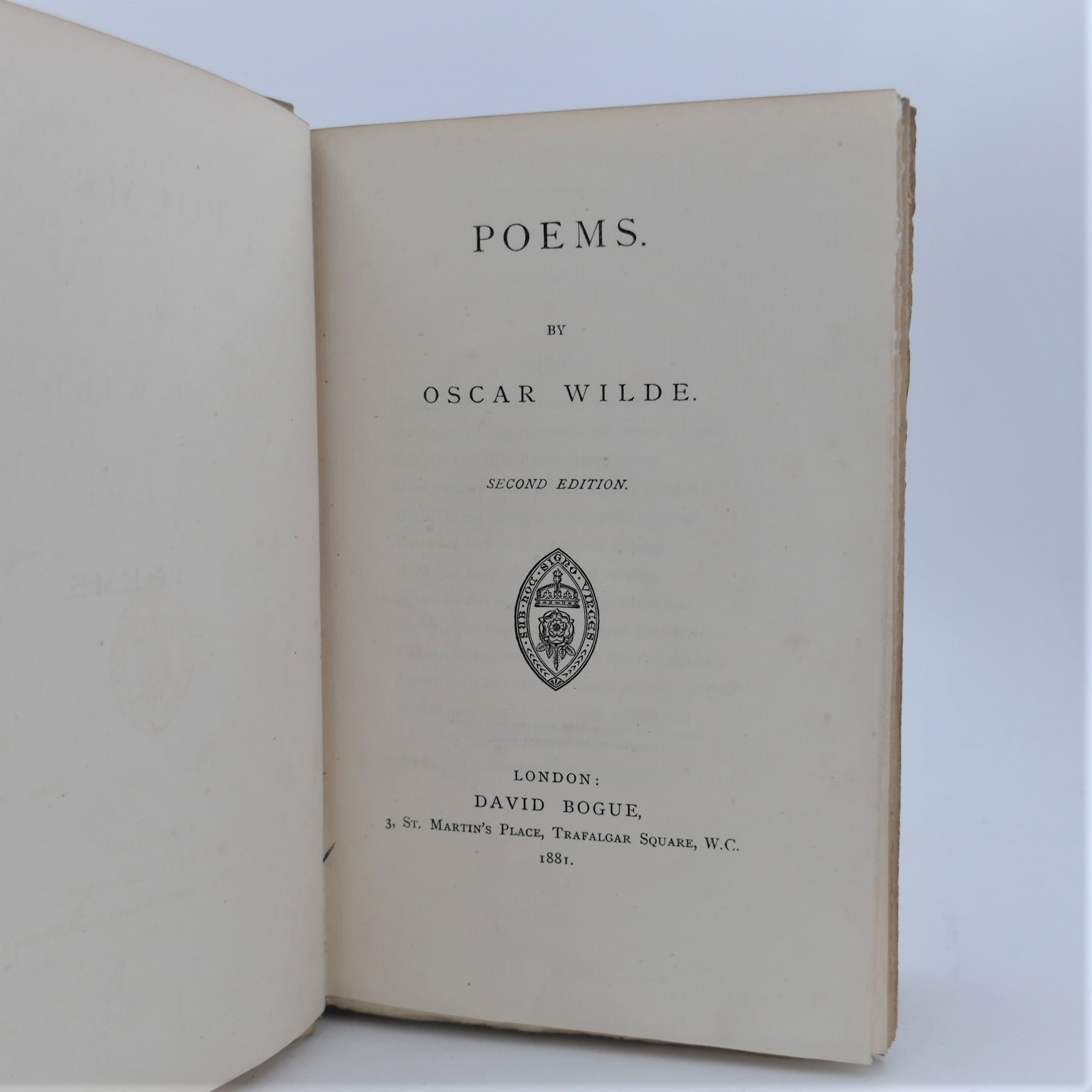 Poems. Second Edition - One of 500 Copies (1881) - Image 3