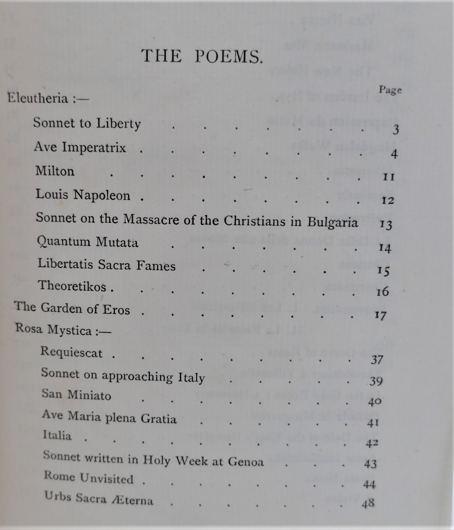 Poems. Second Edition - One of 500 Copies (1881) - Image 5