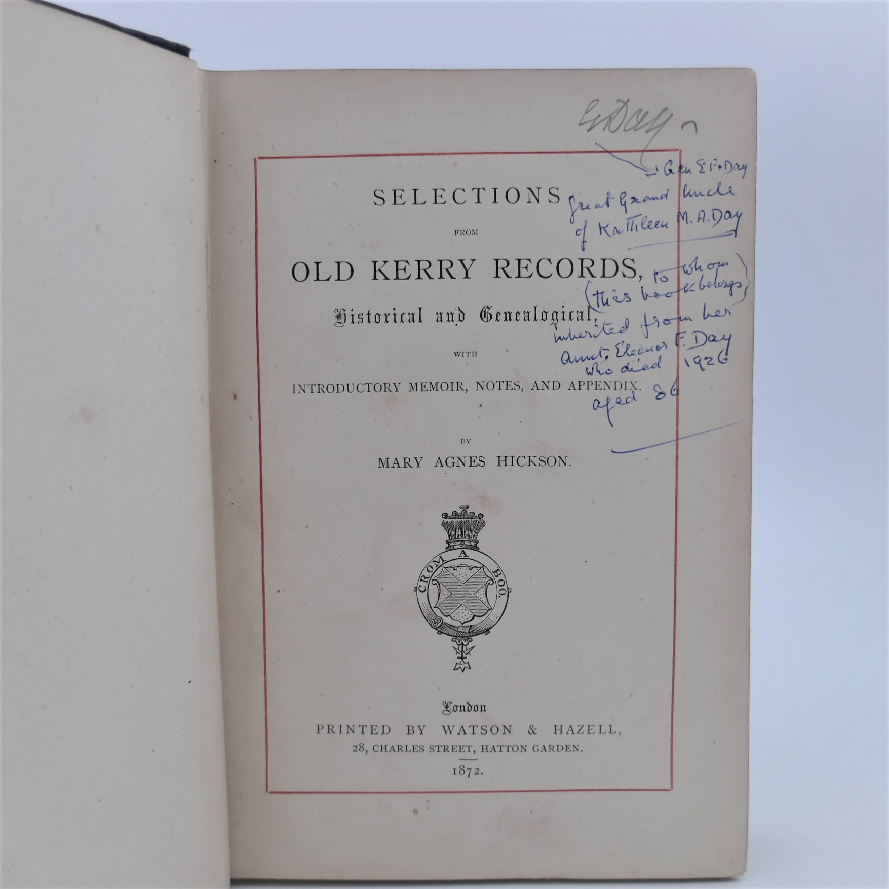 Selections from Old Kerry Records. First & Second Series (1872-1874) - Image 3