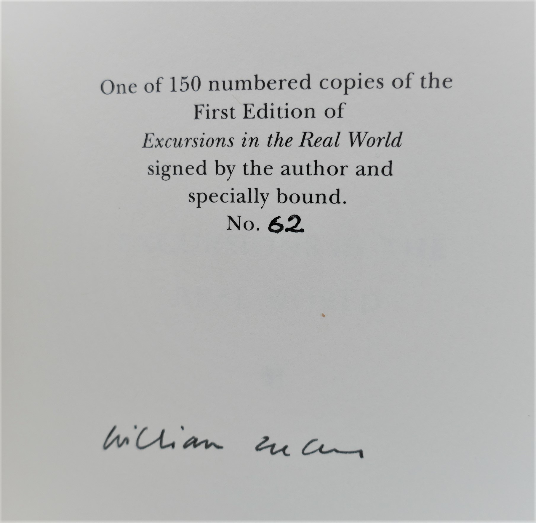 Excursions In The Real World. Limited Edition (1993) - Image 3