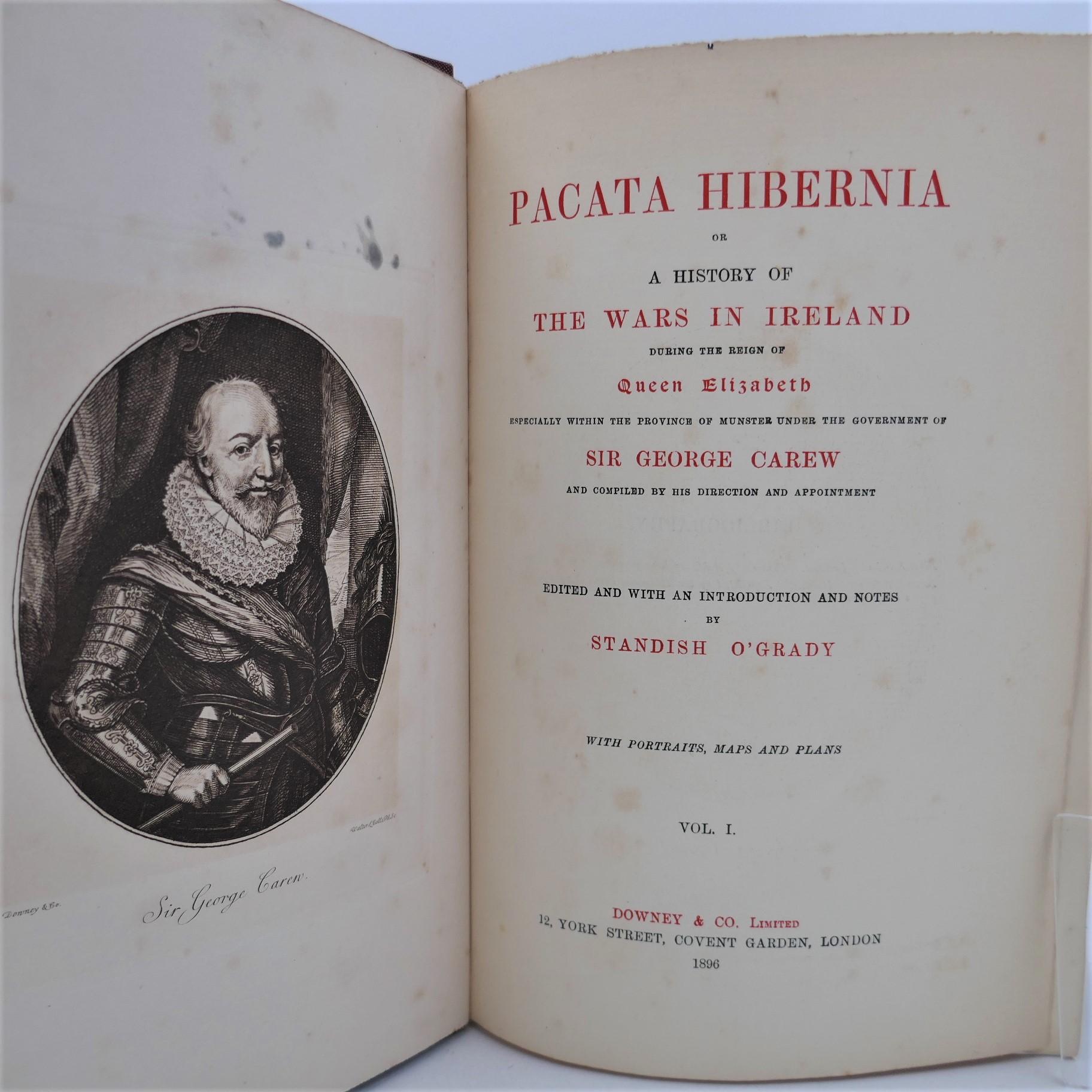 Pacata Hibernia. The Elizabethan Wars In Ireland (1896) - Image 2