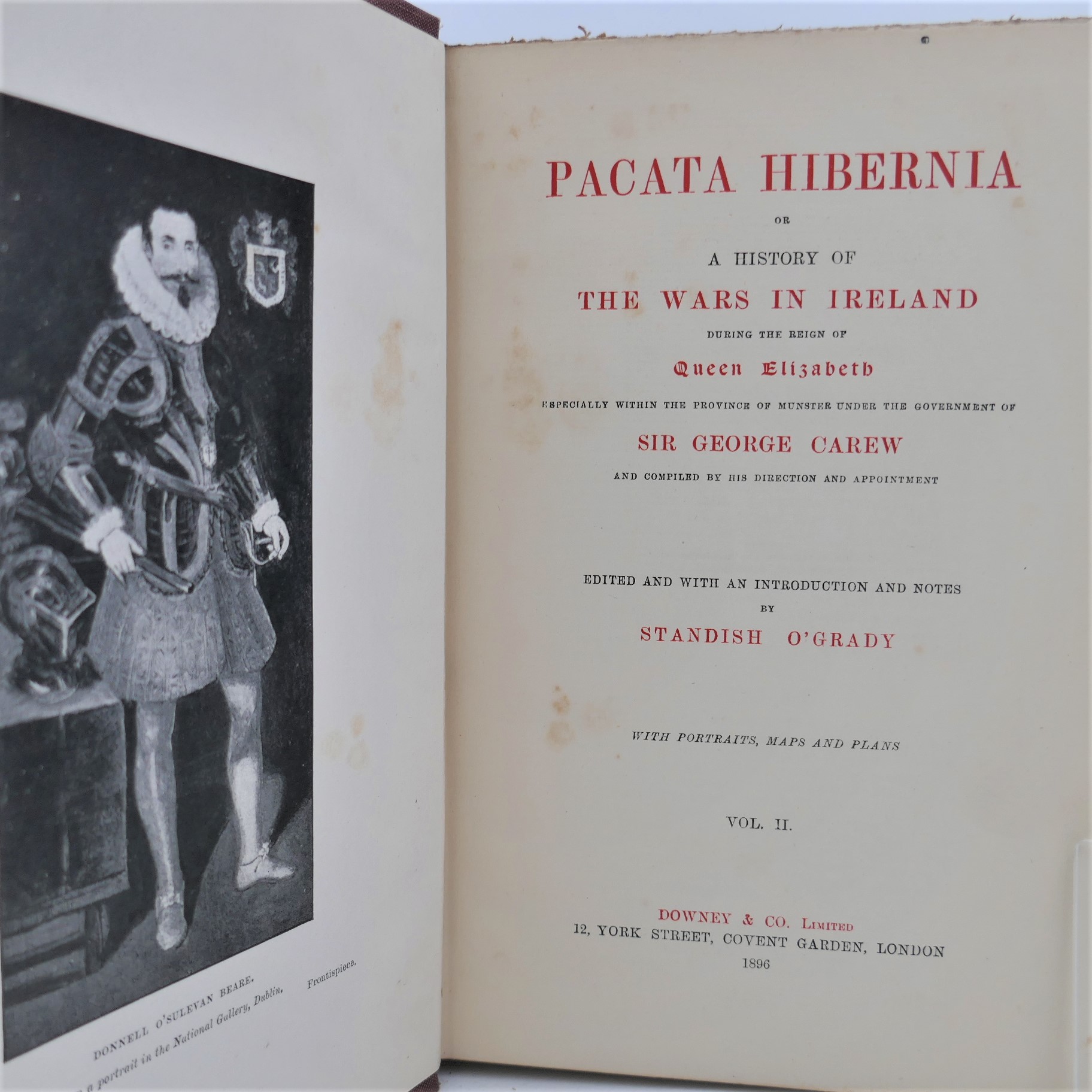 Pacata Hibernia. The Elizabethan Wars In Ireland (1896) - Image 4