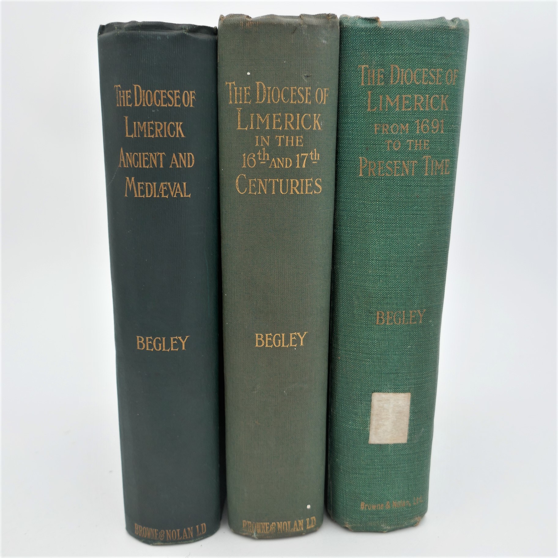 The Diocese of Limerick. Ancient and Medieval. Three Volumes (1906-1938)
