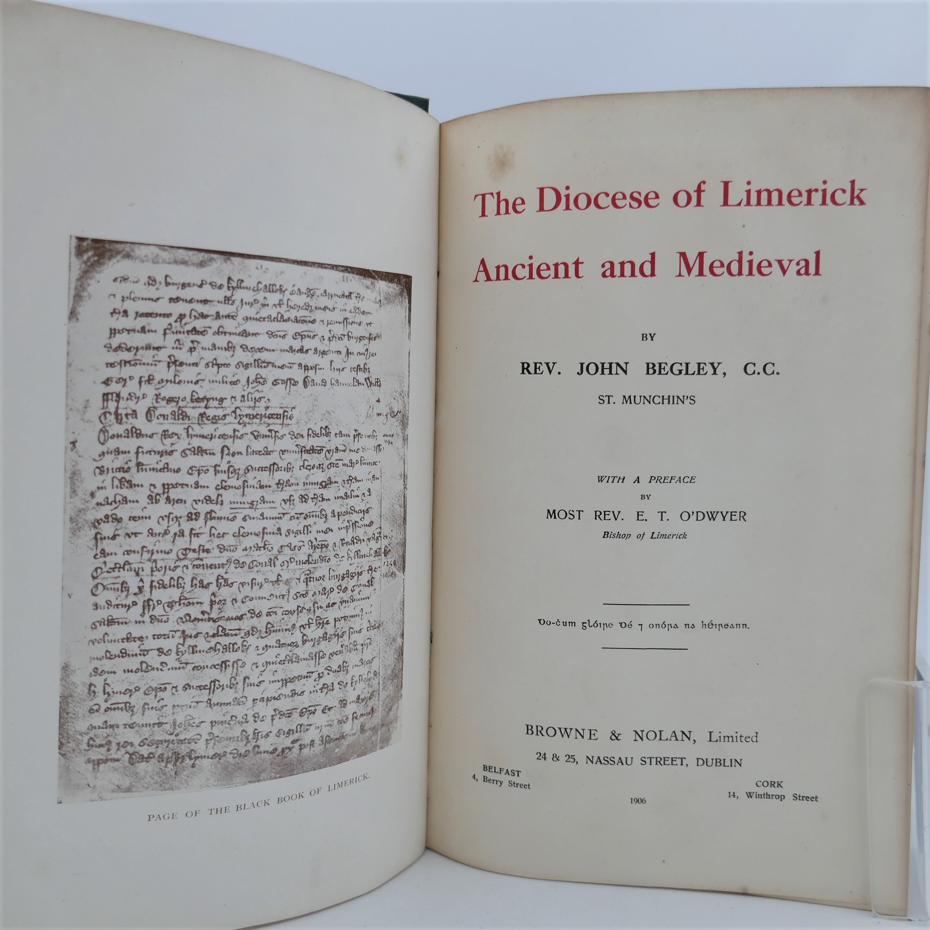 The Diocese of Limerick. Ancient and Medieval. Three Volumes (1906-1938) - Image 3
