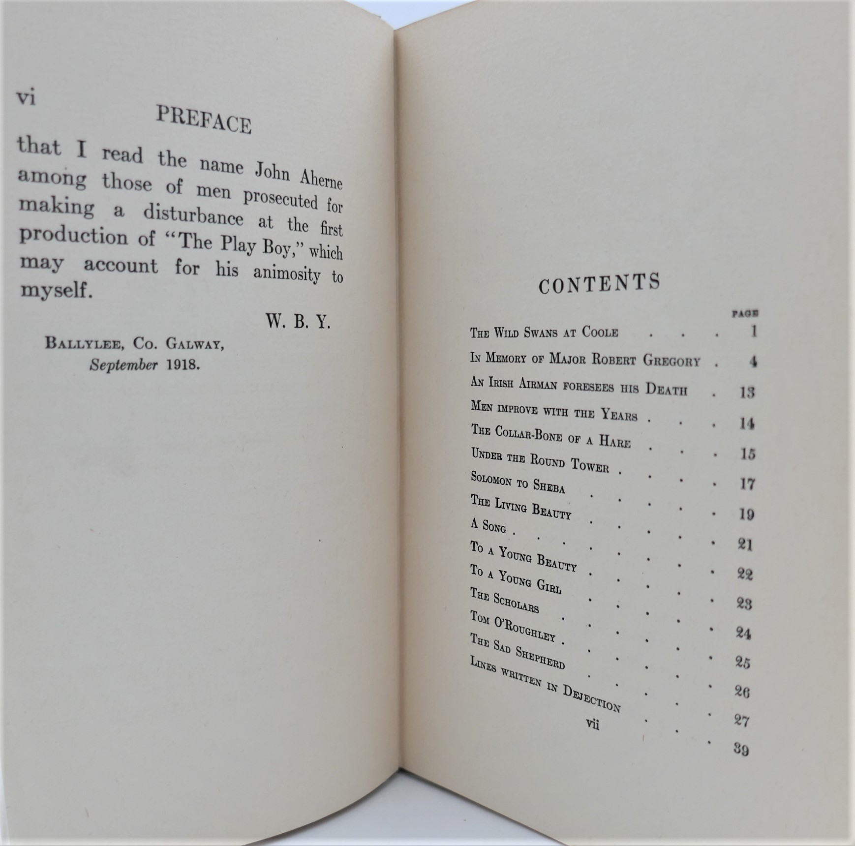 The Wild Swans at Coole. Advance Review Copy (1919) - Image 5
