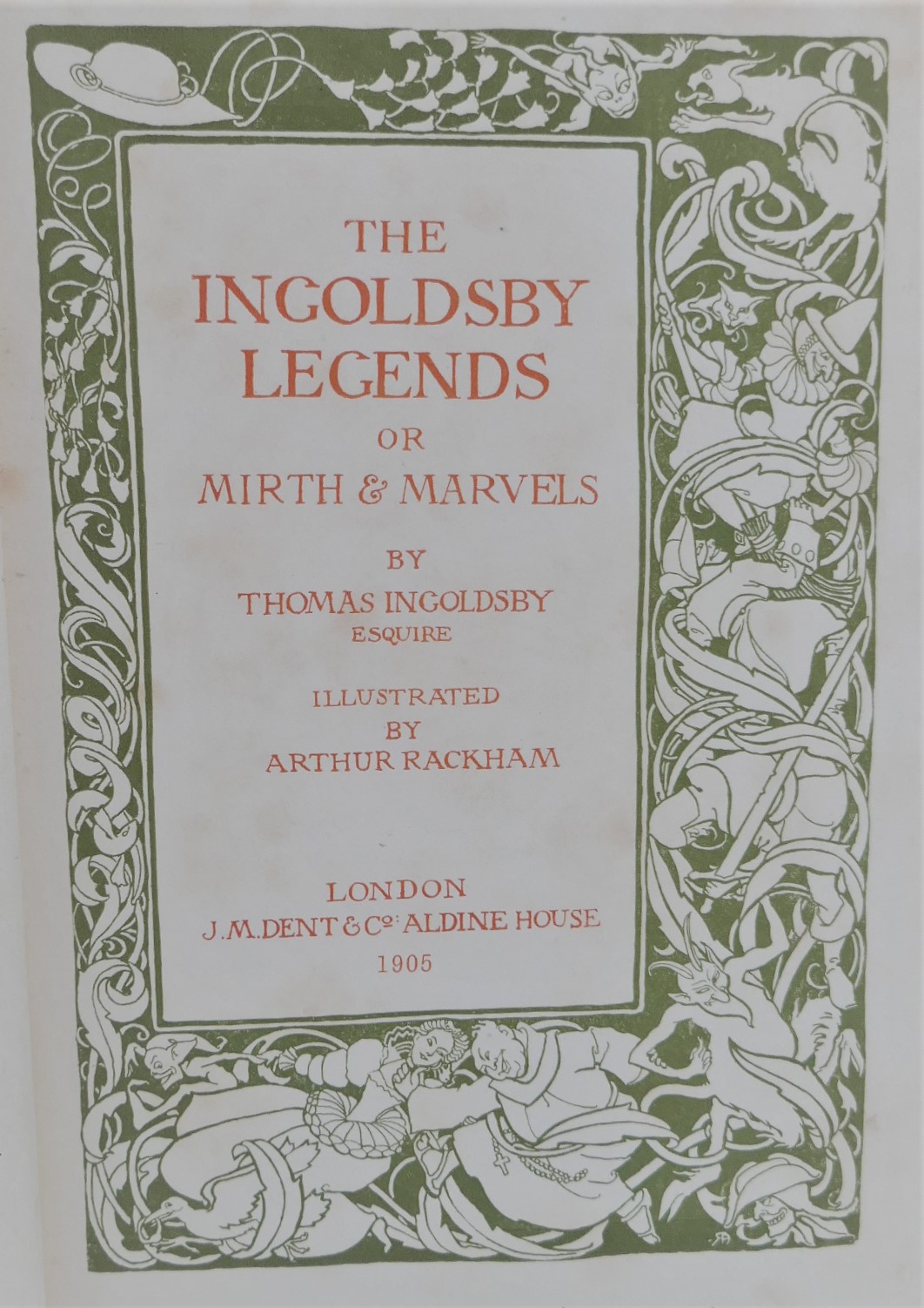 The Ingoldsby Legends. Illustrated by Arthur Rackham (1905) - Image 2