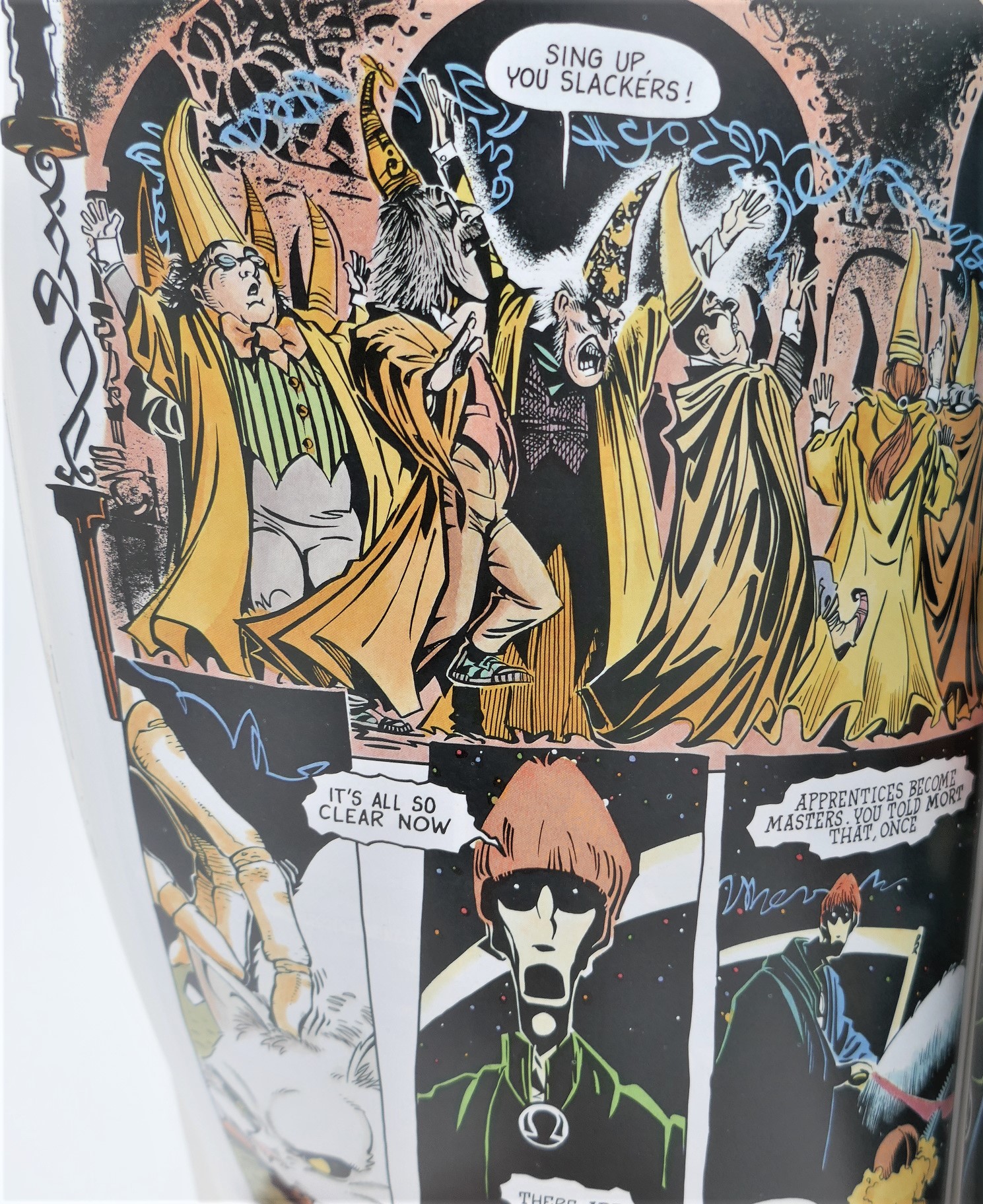 Mort. A Discworld Big Comic. Inscribed Copy (1994) - Image 4