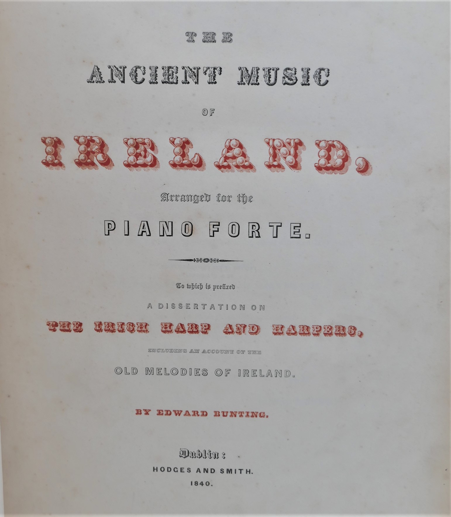 The Ancient Music of Ireland (1840) - Image 2