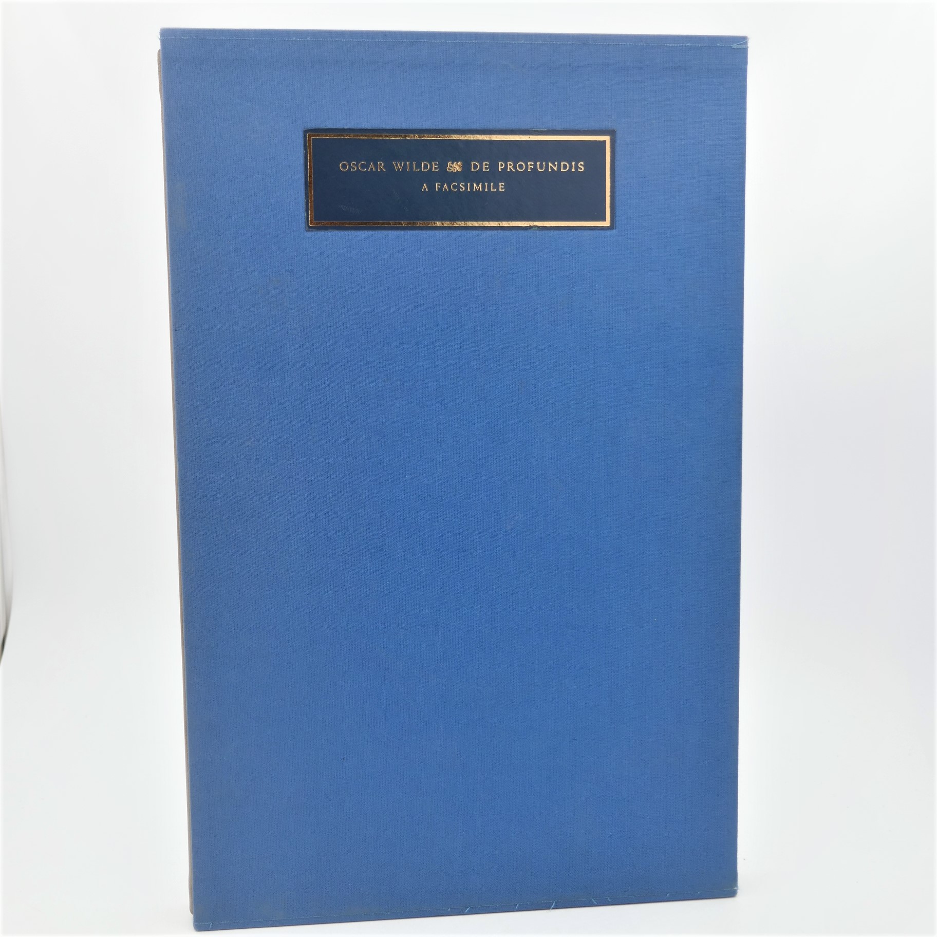 De Porfundis. A Facsimile. Limited Signed Edition (2000)
