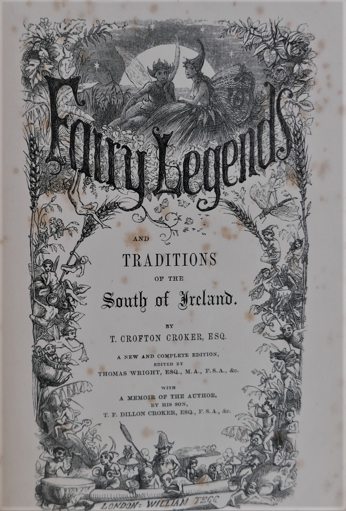 Fairy Legends & Traditions of the South of Ireland (1832) - Image 2