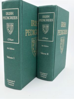 Irish Pedigrees. Two Volumes Facsimile Edition (1989)