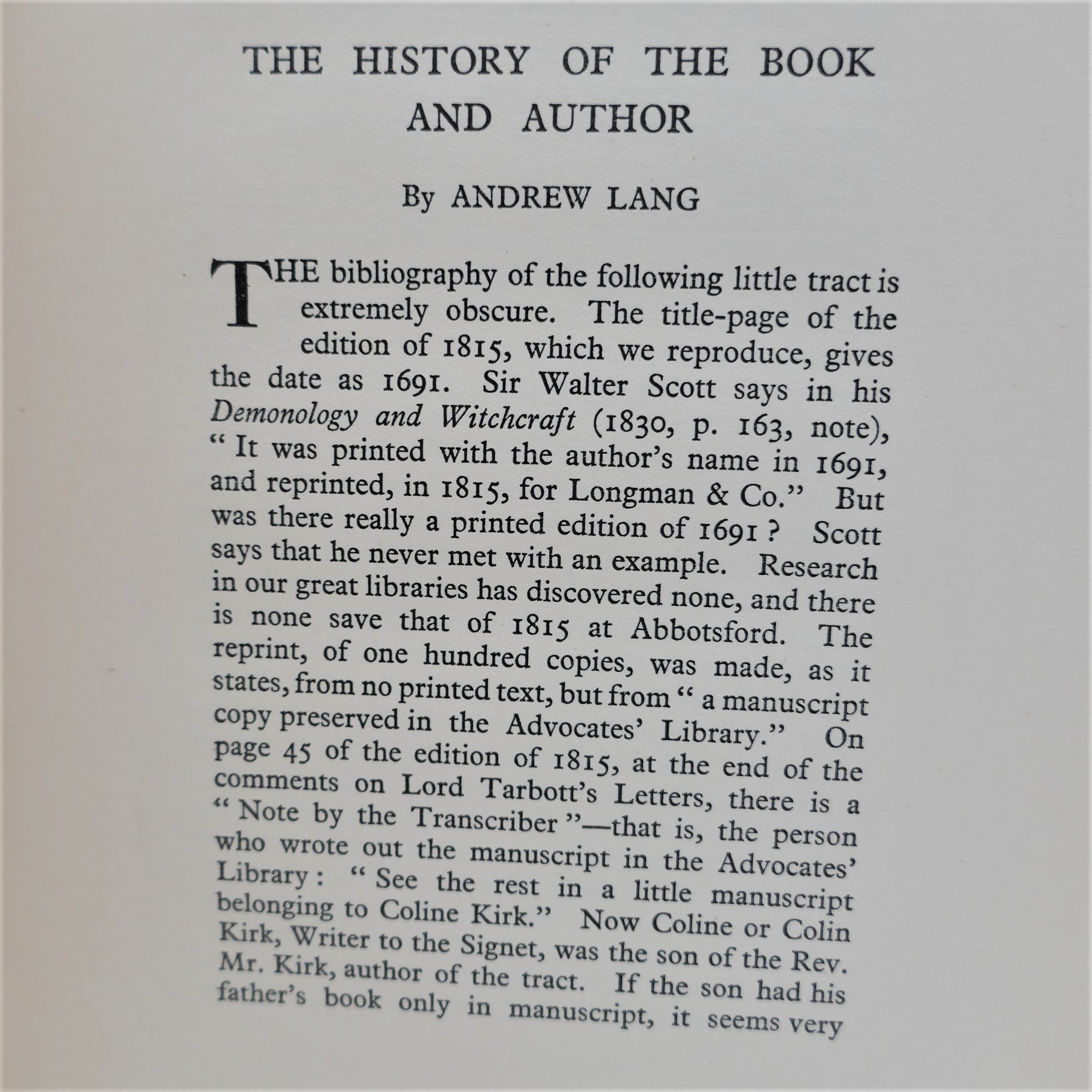 The Secret Commonwealth of Elves, Fauns and Fairies. A.E.'s Copy (1933) - Image 6