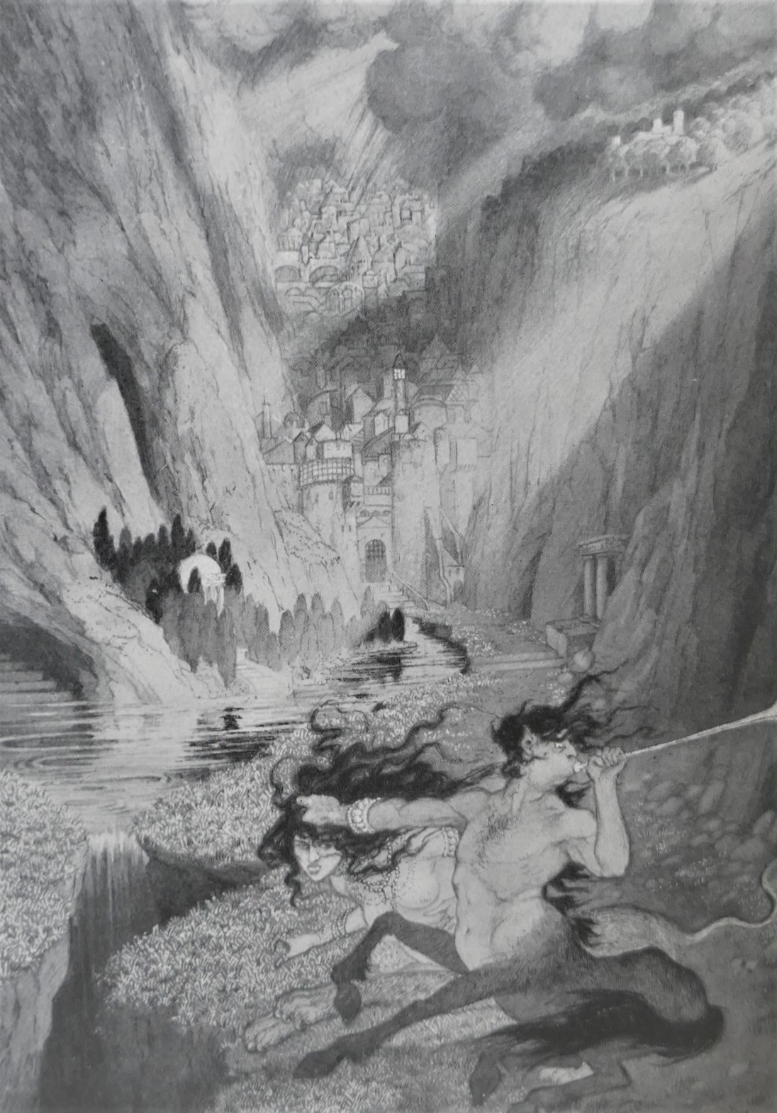 The Book of Wonder. Illustrated by S.H. Sime (1912) - Image 3