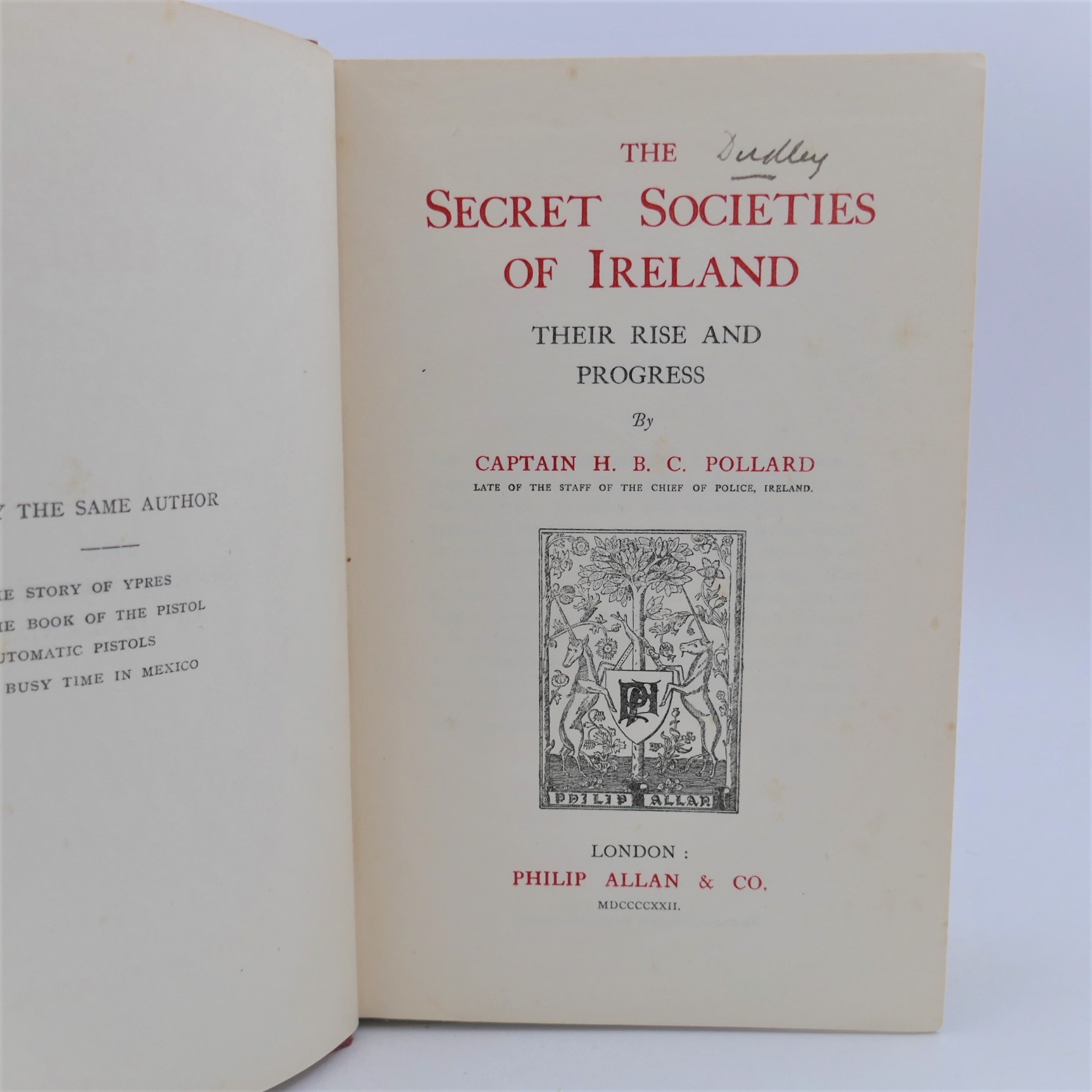 The Secret Societies of Ireland (1922) - Image 2