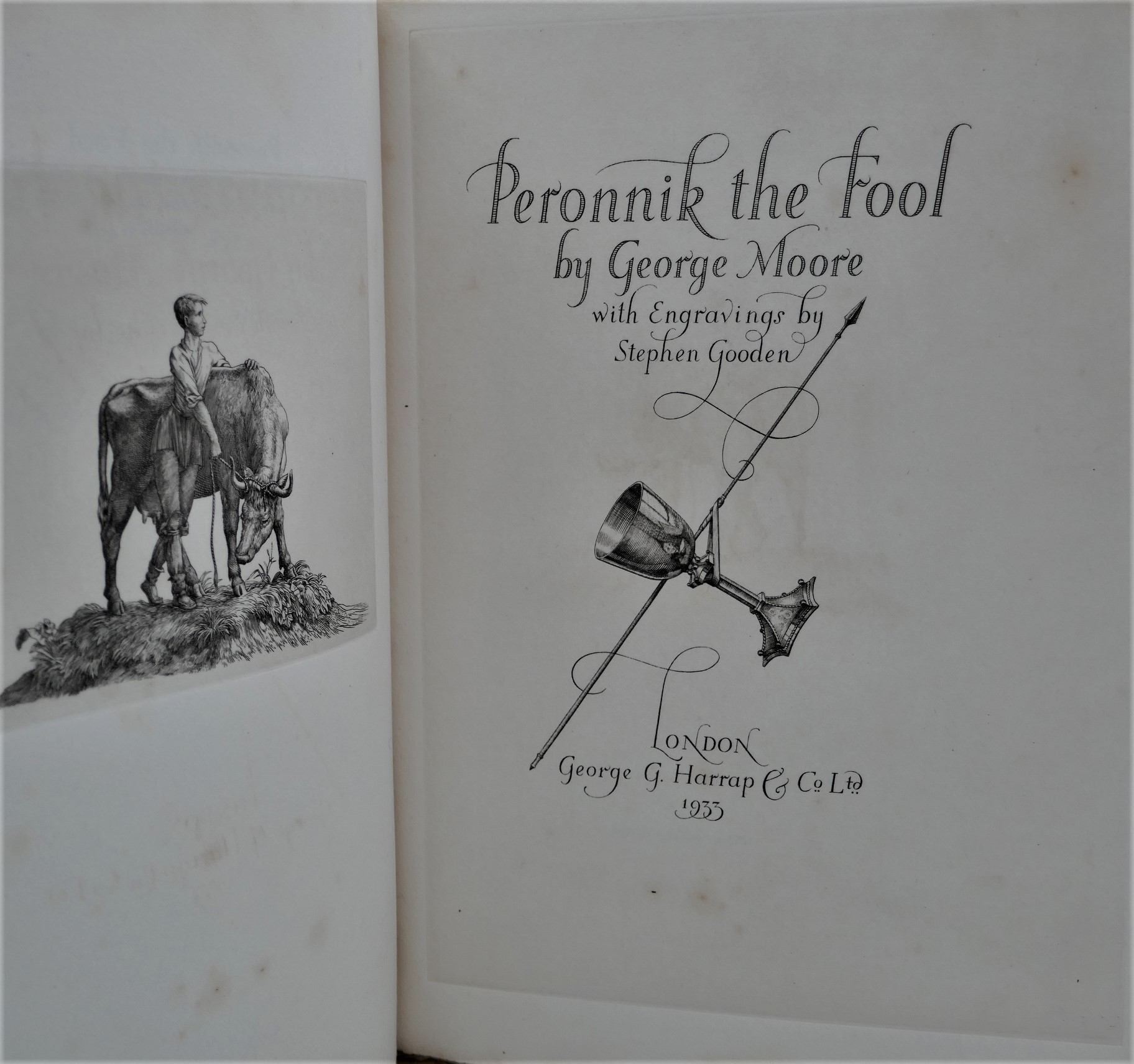 Peronnik the Fool. Illustrated by Stephen Gooden (1933) - Image 2