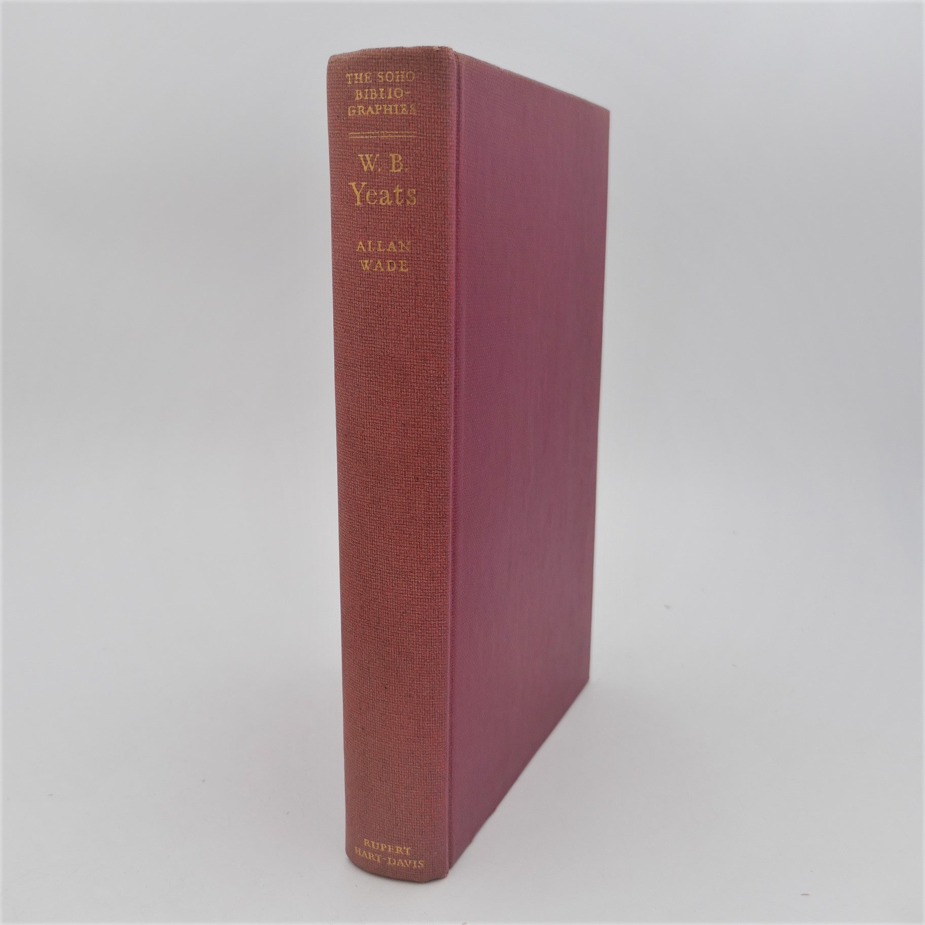 A Bibliography of the Writings of W.B. Yeats. Presentation Copy (1951)