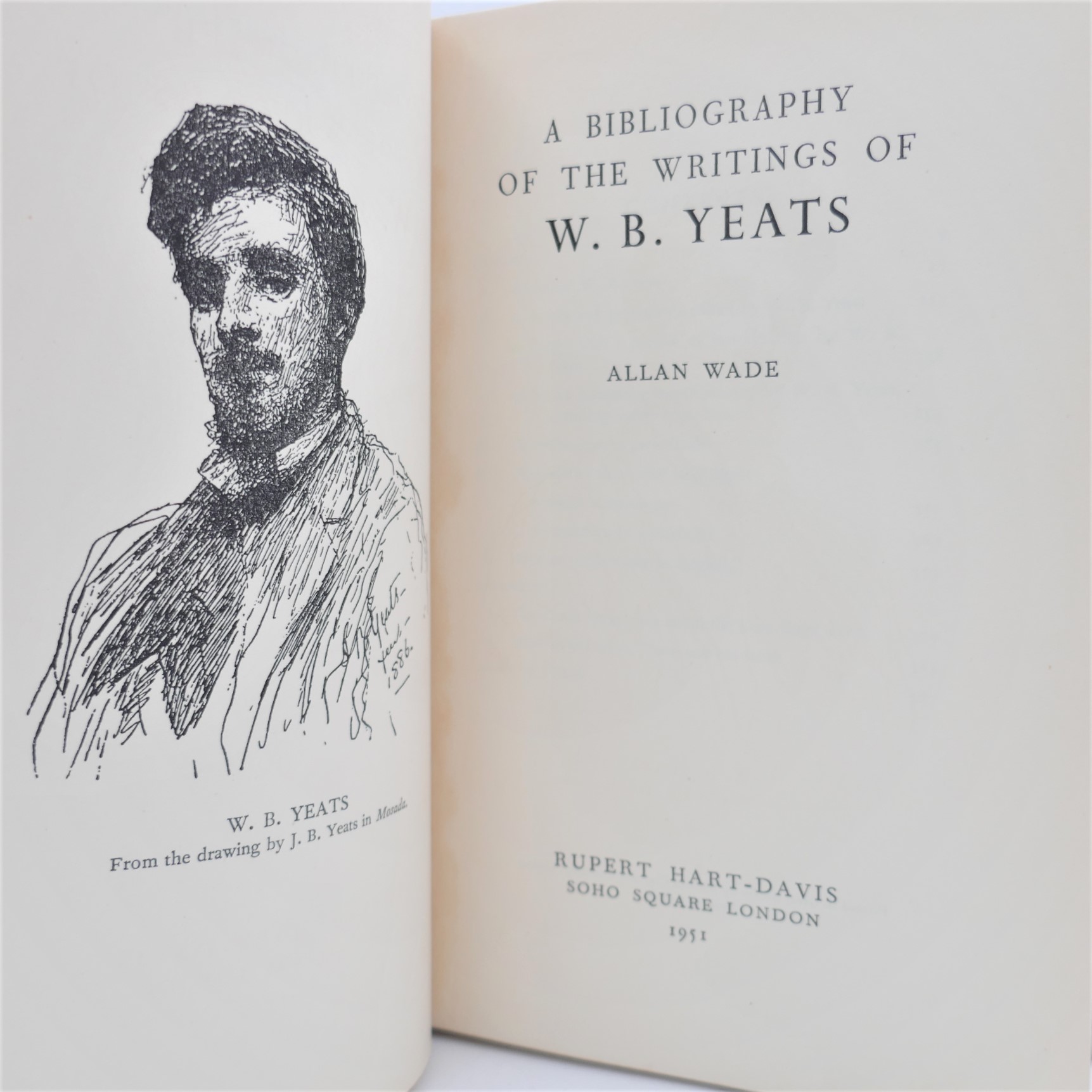 A Bibliography of the Writings of W.B. Yeats. Presentation Copy (1951) - Image 3