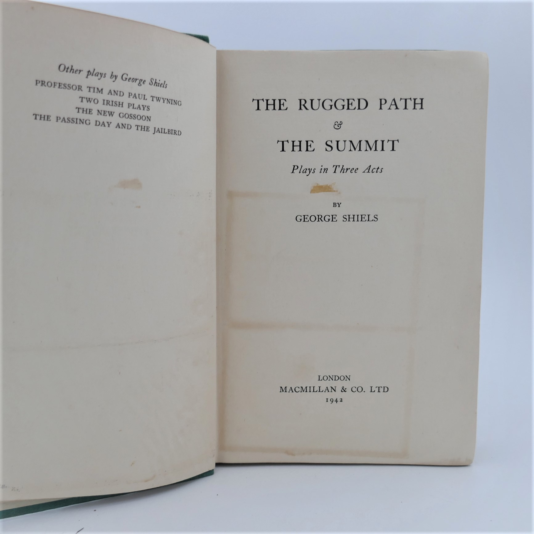 The Rugged Path & The Summit. Inscribed by the Author (1942) - Image 4