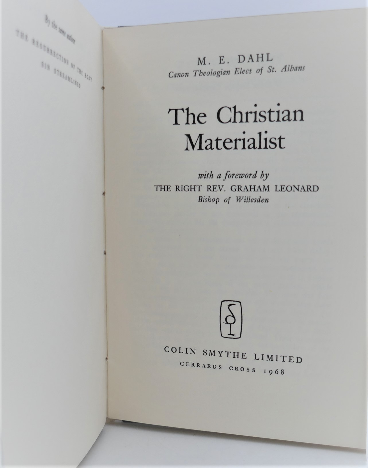 The Christian Materialist. One of fifty Copies (1968) - Image 2