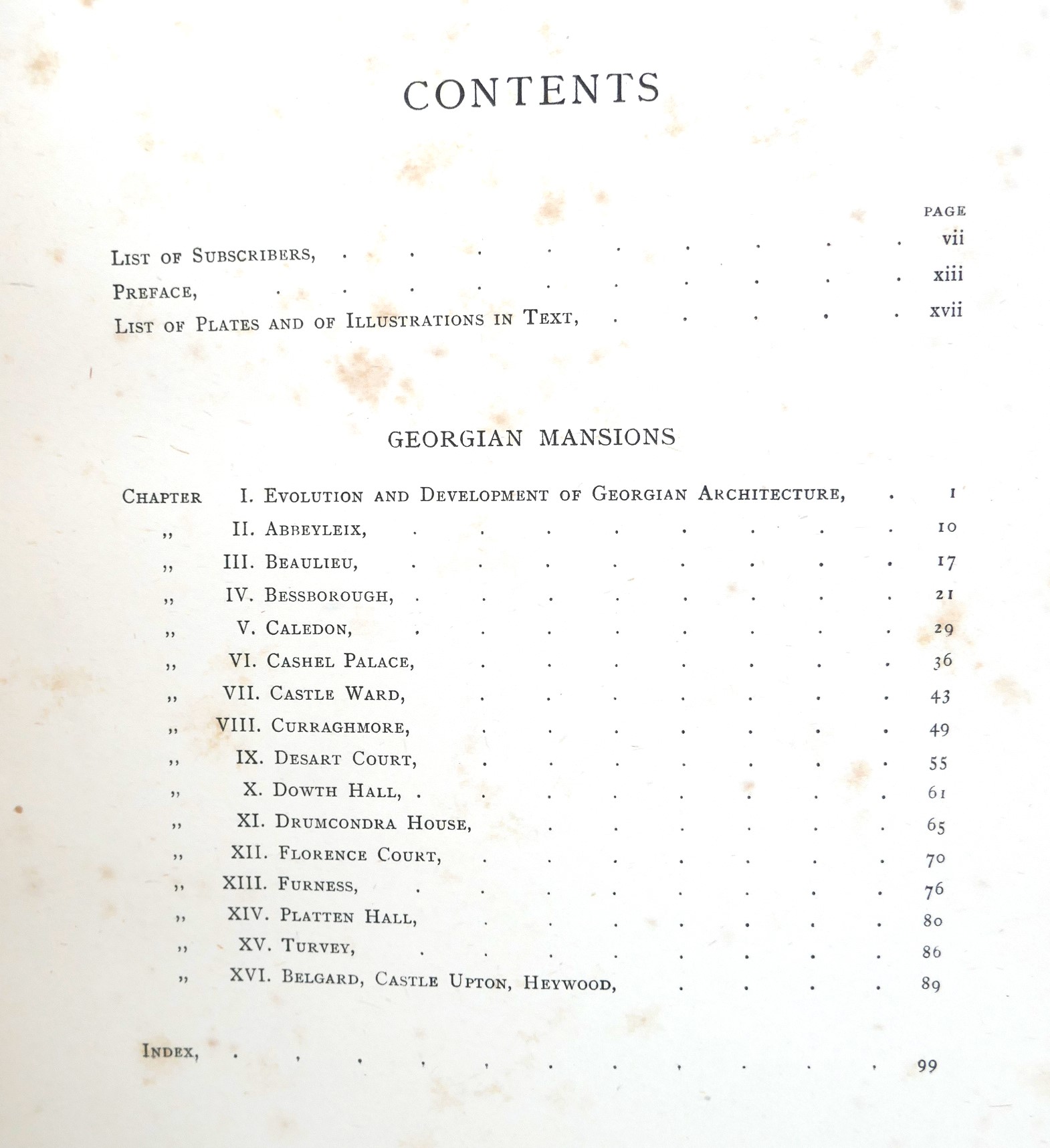 Georgian Mansions in Ireland (1915) - Image 3