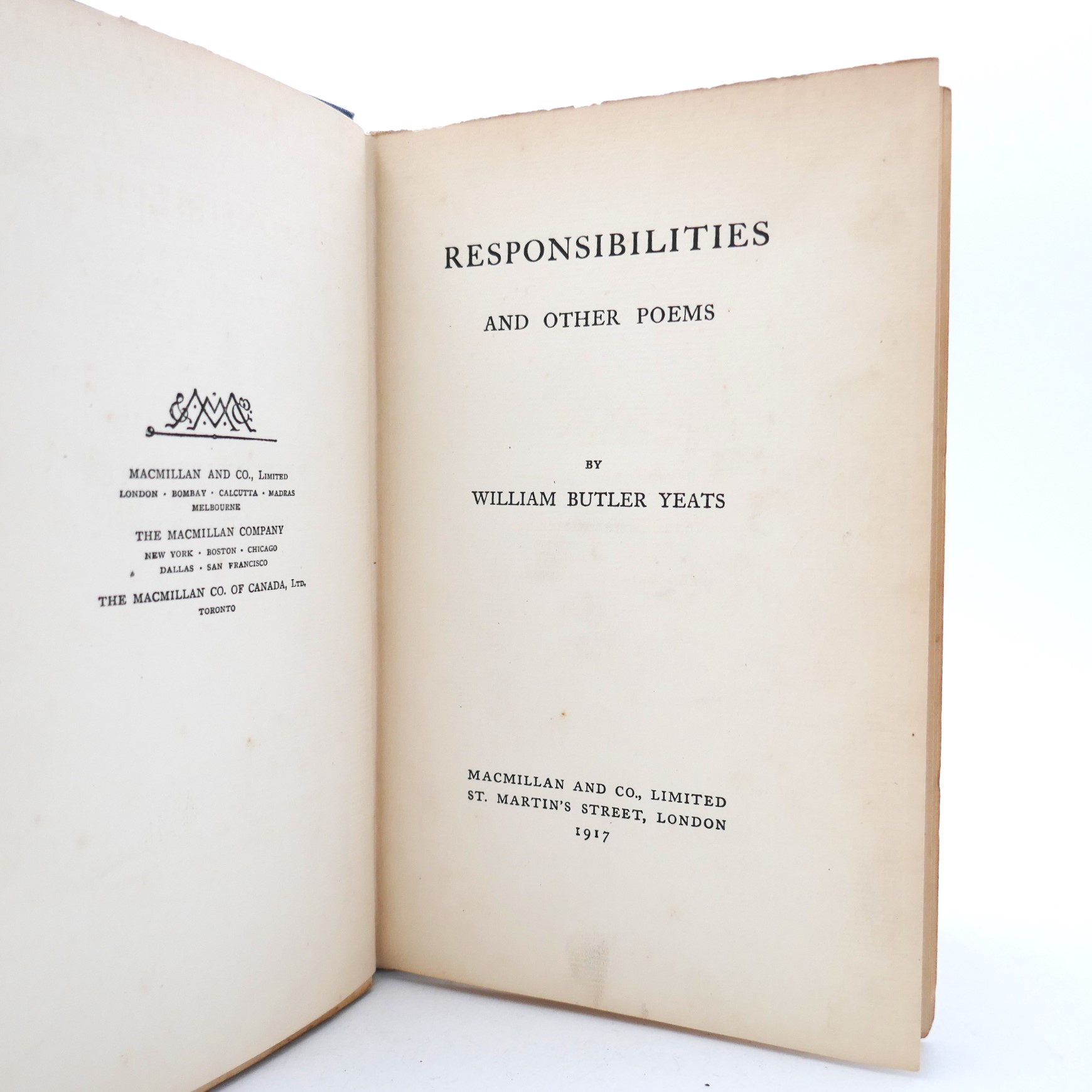 Responsibilities and other Poems. Second Impression (1917) - Image 4