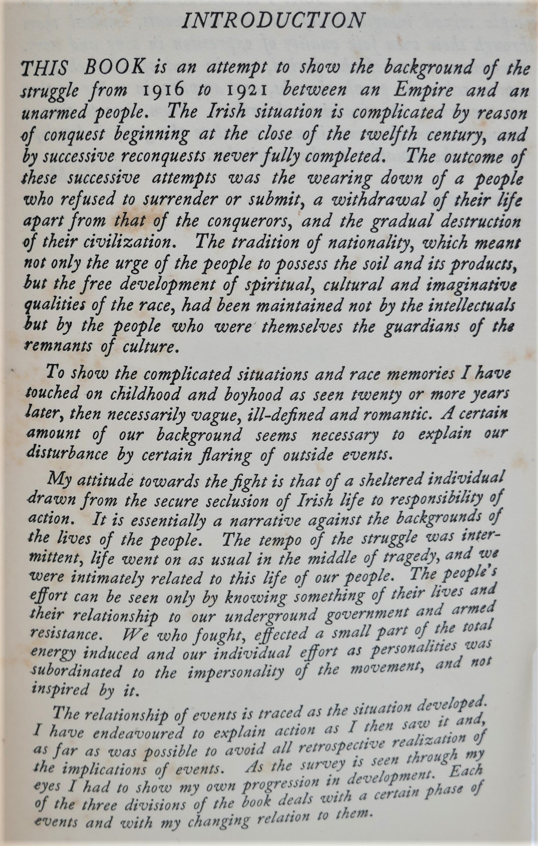 On Another Man's Wound. First Edition (1936) - Image 3