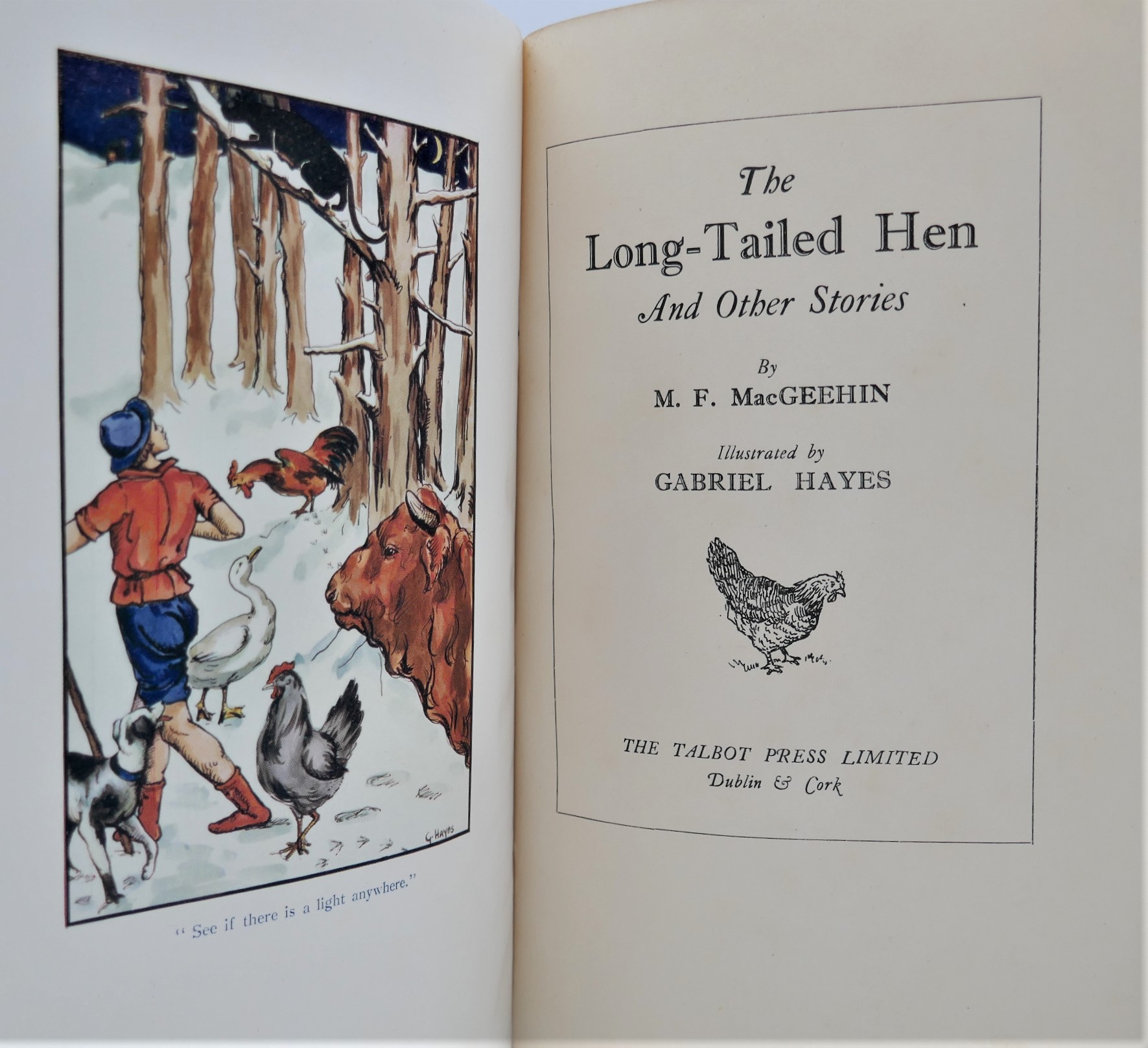 The Long-Tailed Hen. Illustrated by Gabriel Hayes (1935) - Image 2