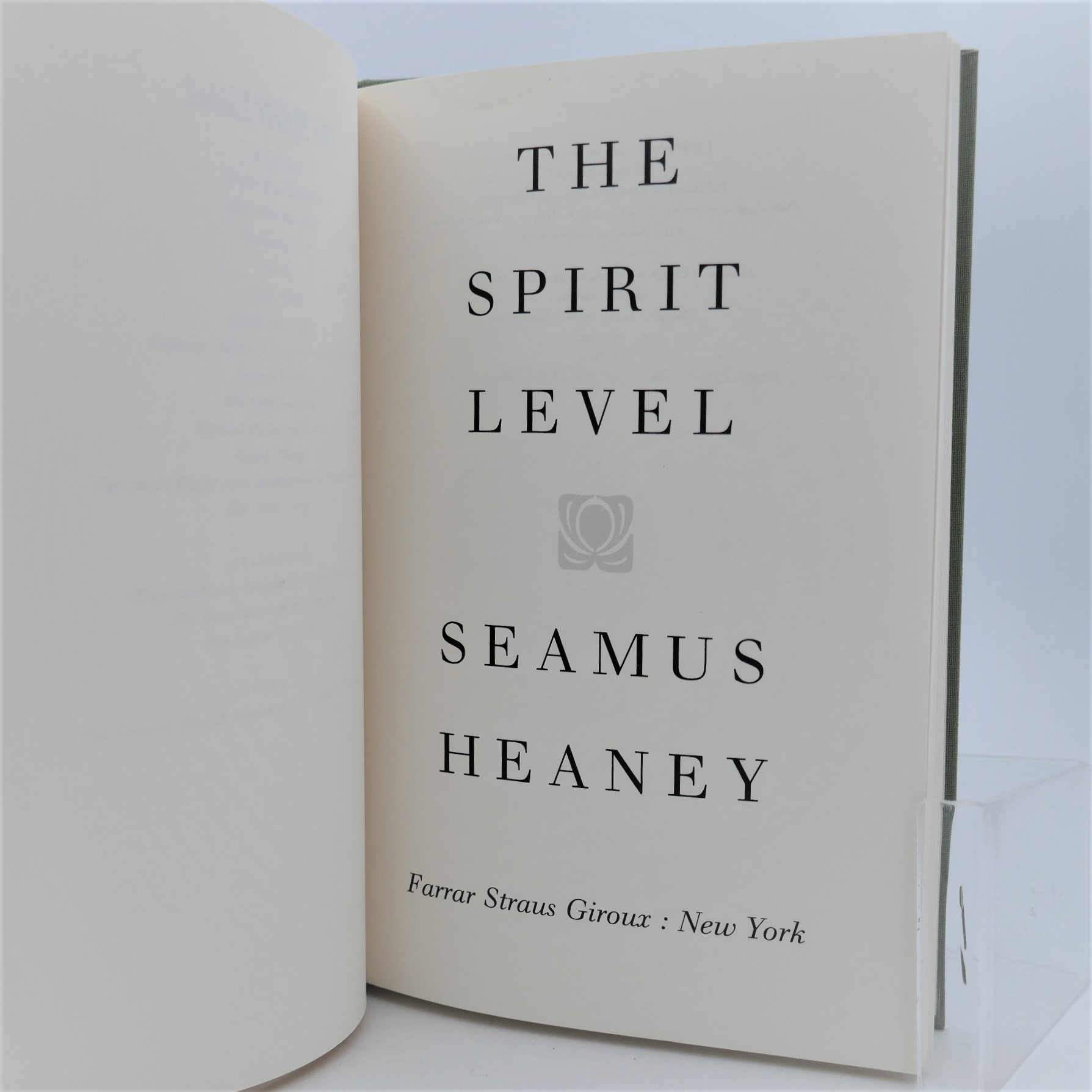 The Spirit Level. Limited Signed Edition (2006) - Image 3